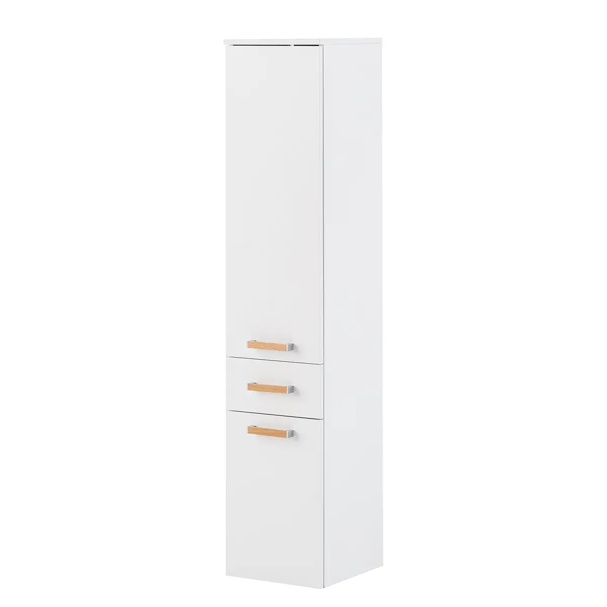 Hochschrank Duo | Weiß