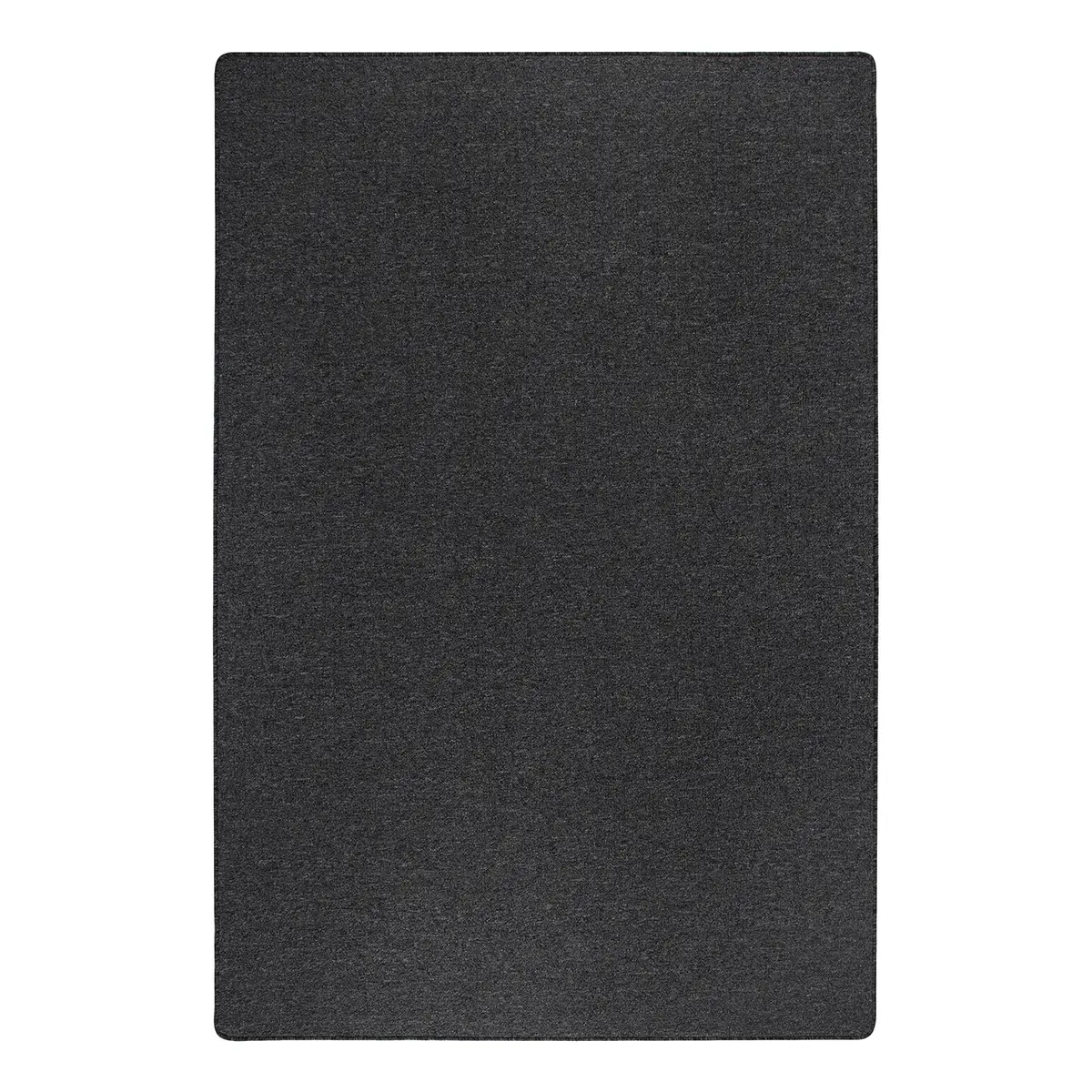 Kurzflorteppich Grotone I Grau/Anthrazit 67 x 140cm Webstoff