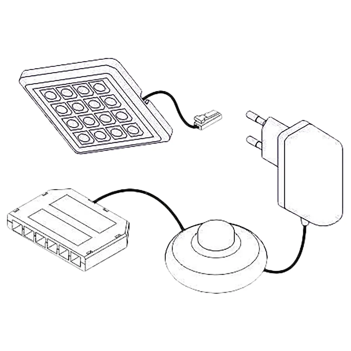 LED-Spot Cely | Schwarz