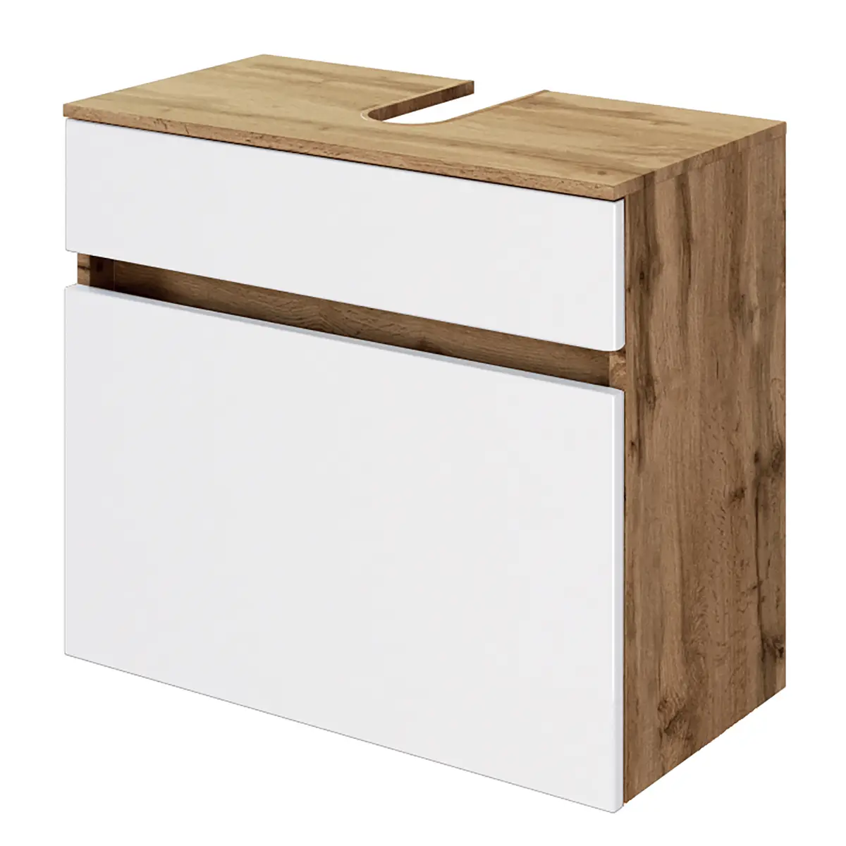 Waschbeckenunterschrank Verciano | Weiß