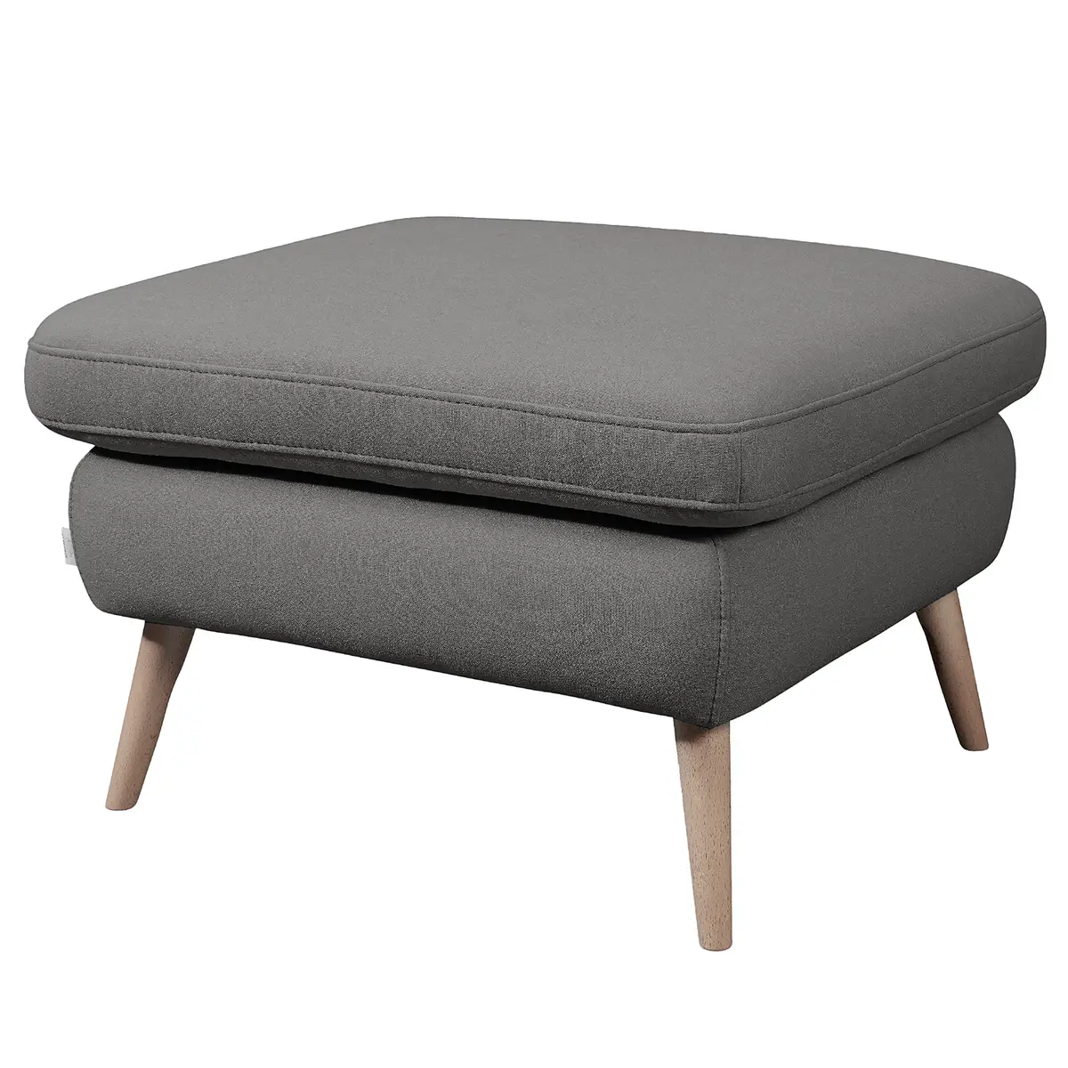 Polsterhocker Sawston II | Grau
