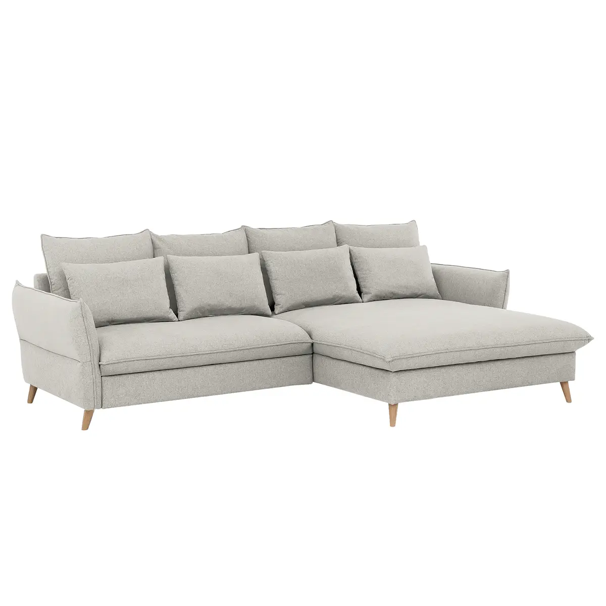 Ecksofa Sketty | Grau