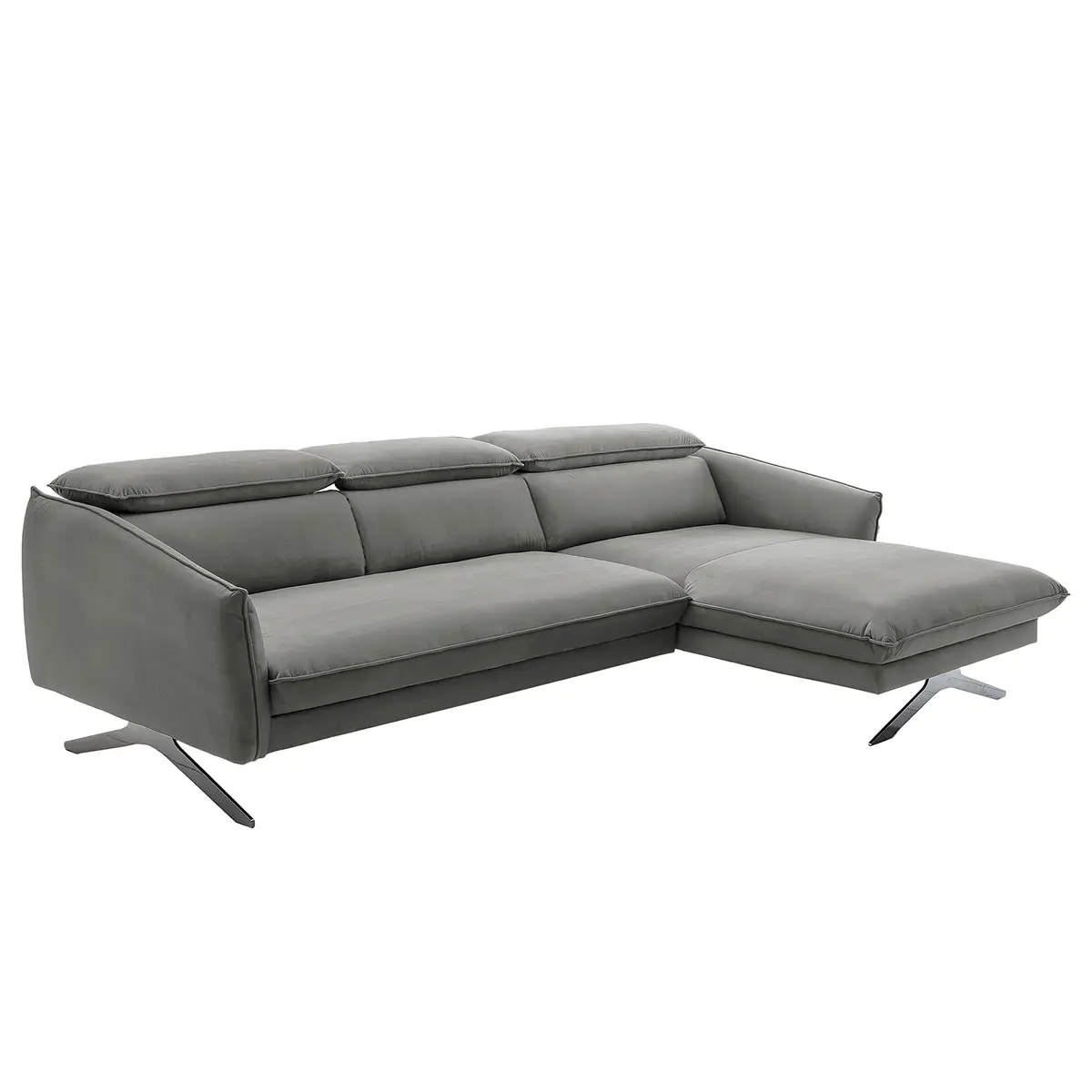 Ecksofa Silt | Grau