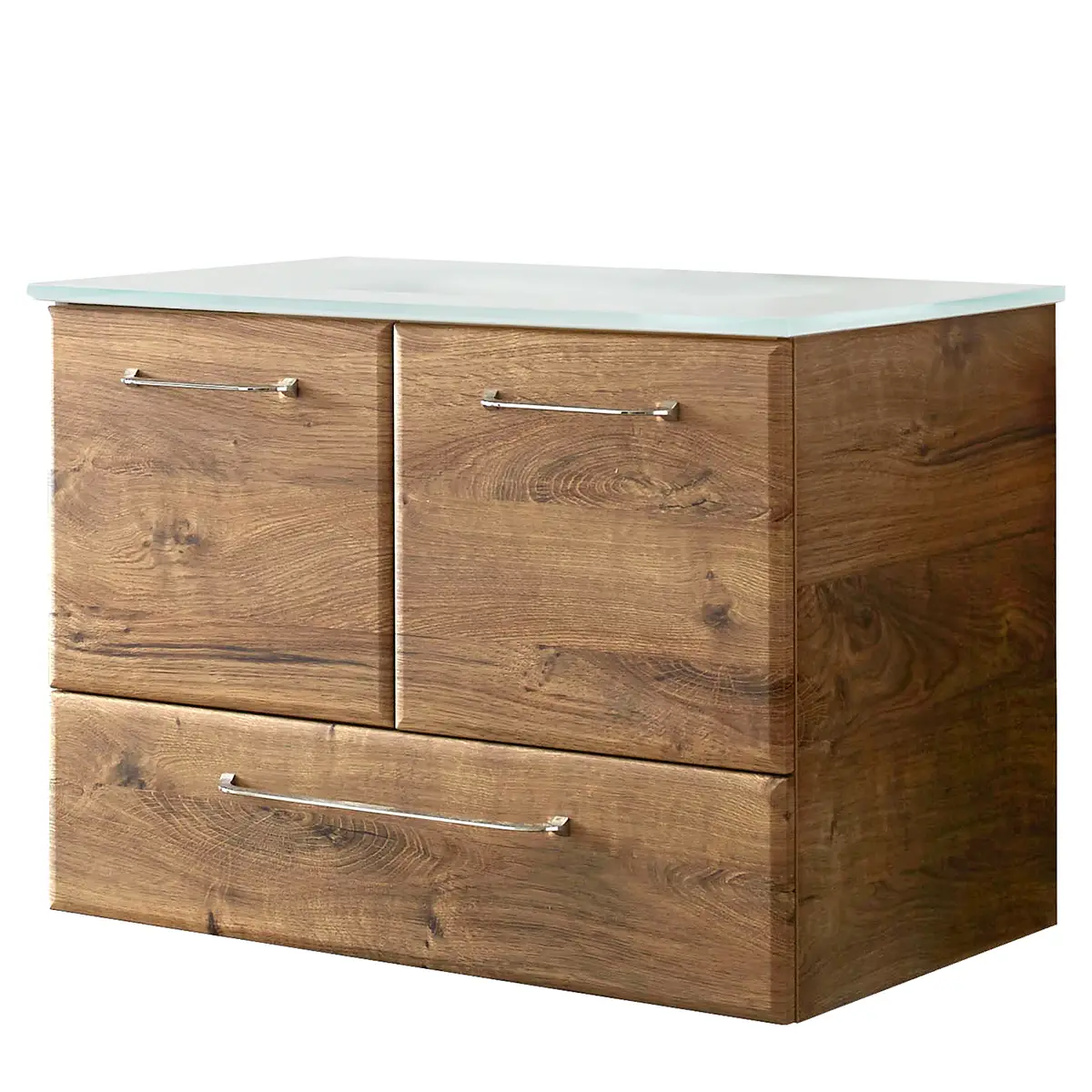 Waschtisch II 75cm Braun/Eiche Dunkel Dekor | Braun