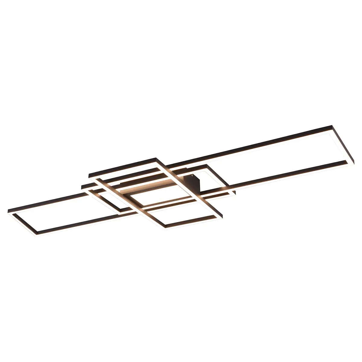 LED-Deckenleuchte Irvine | Schwarz