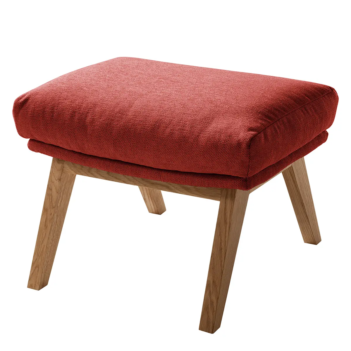 Polsterhocker | Rot