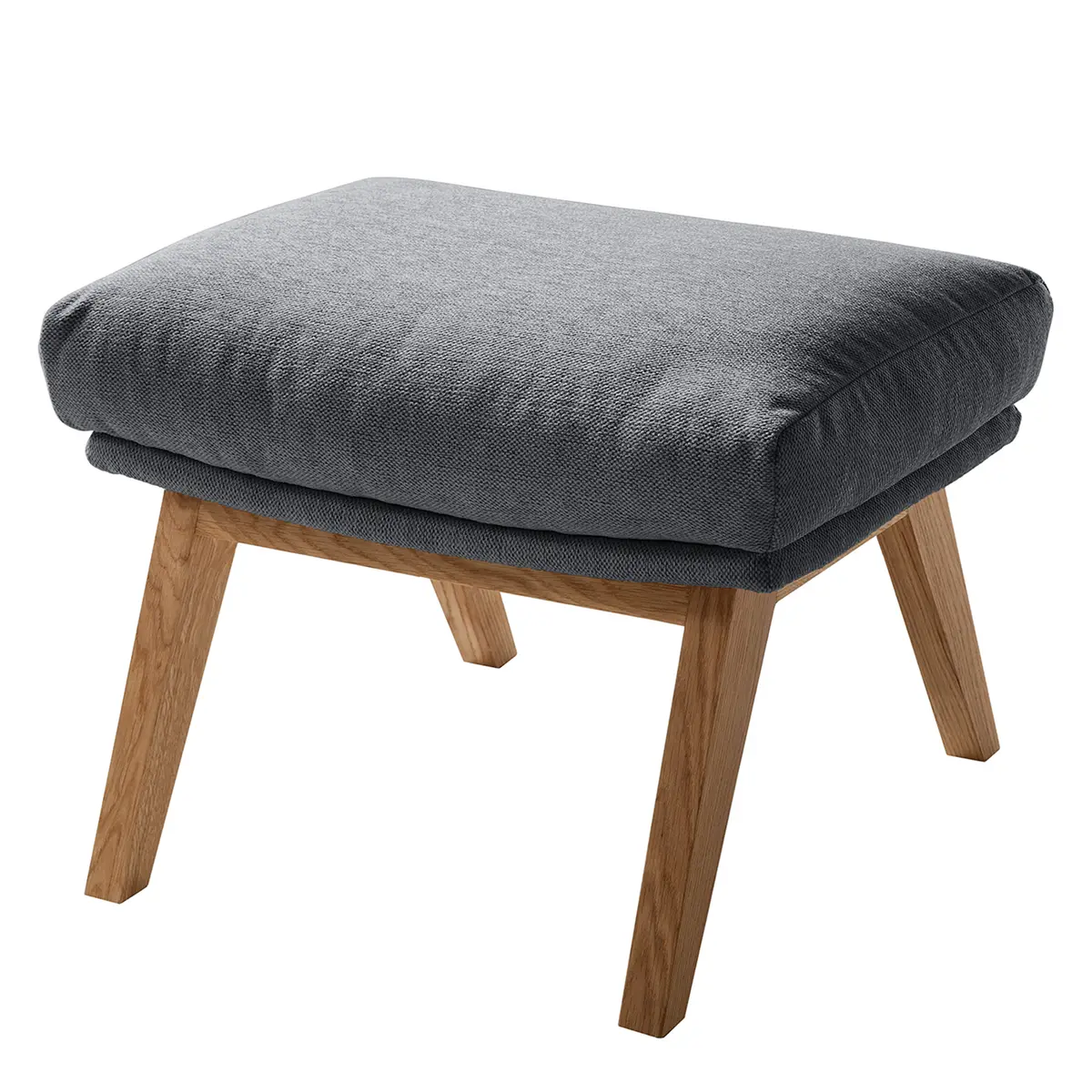 Polsterhocker | Grau
