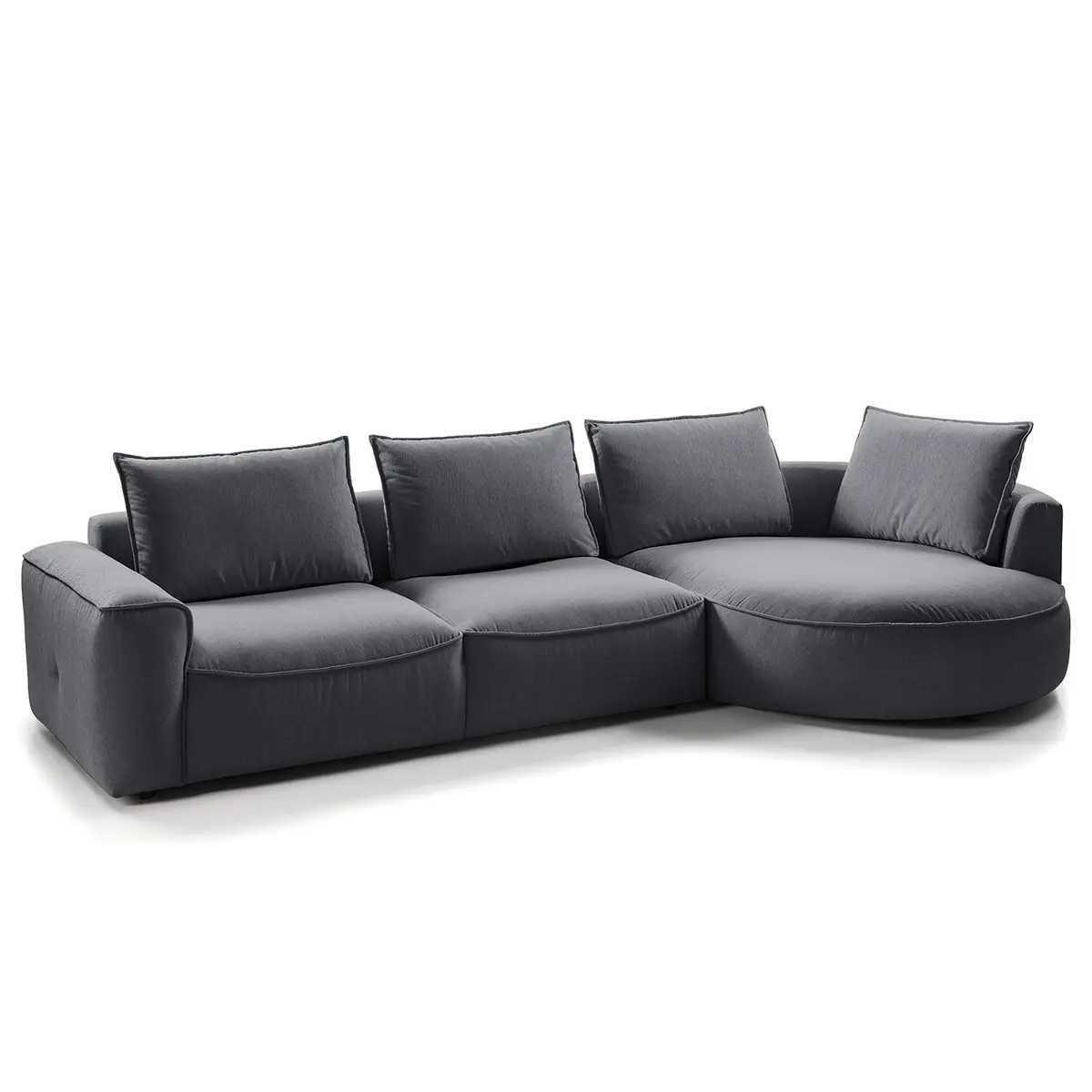 Ecksofa Saia | Grau