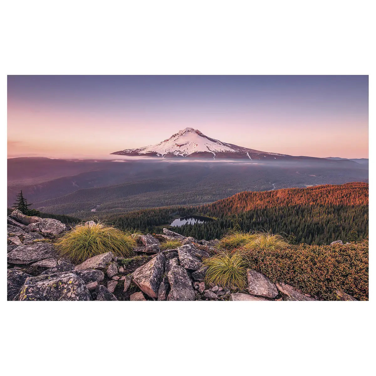 Vlies Fototapete Kingdom of a Mountain | Mehrfarbig