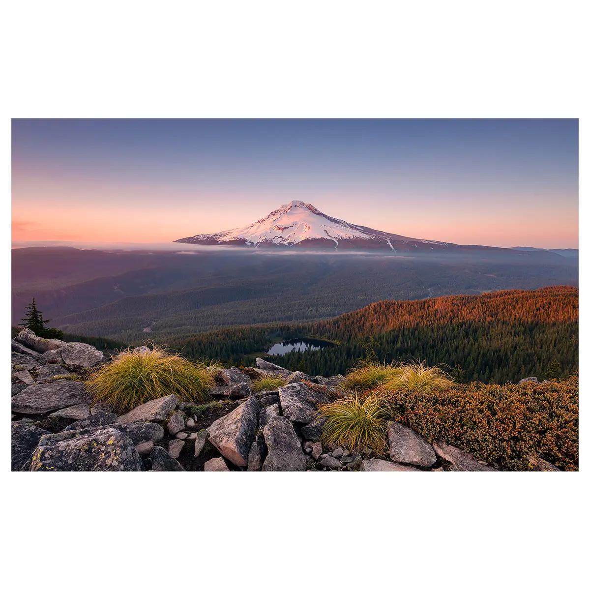 Vlies Fototapete Kingdom of a Mountain | Mehrfarbig