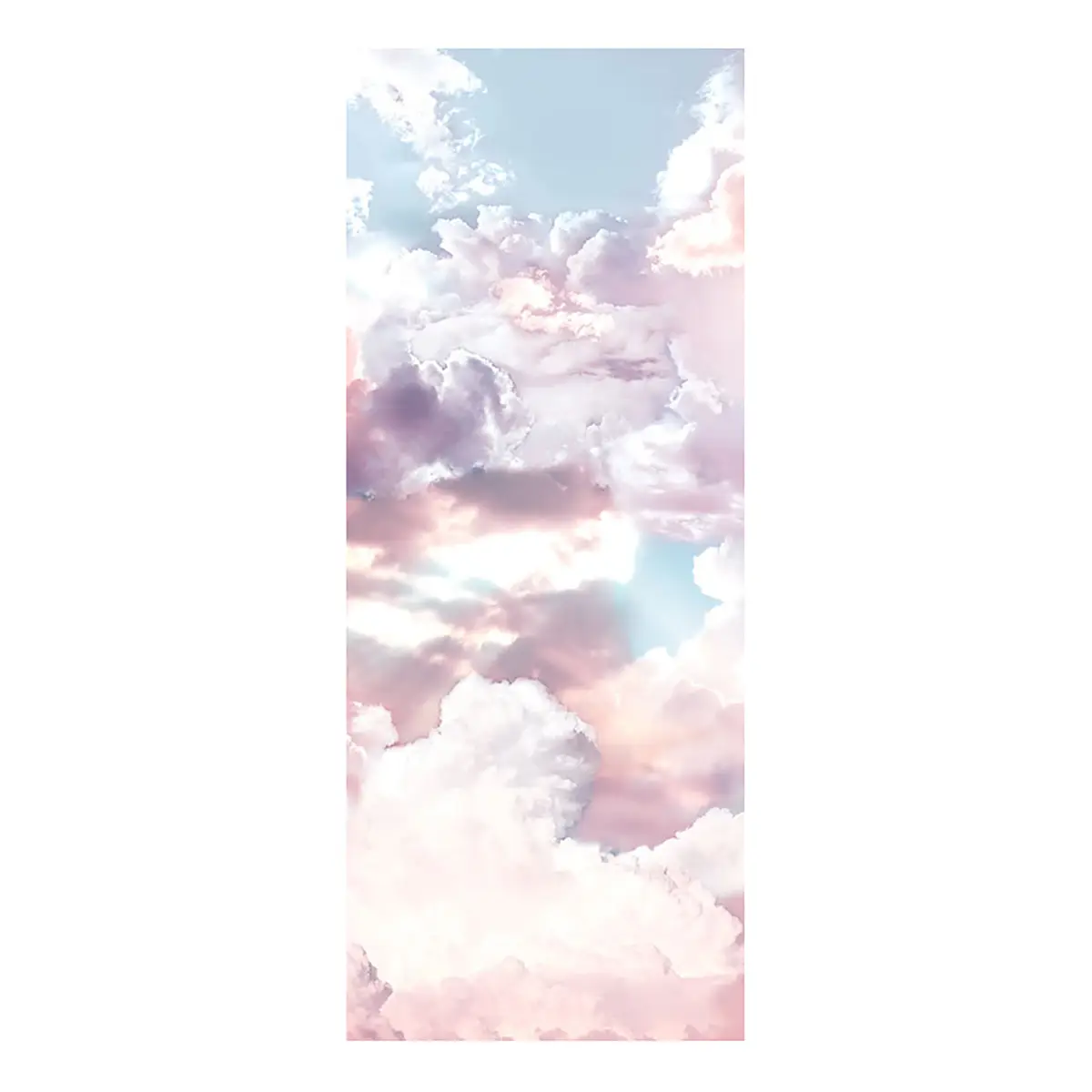Vlies Fototapete Clouds | Rosa