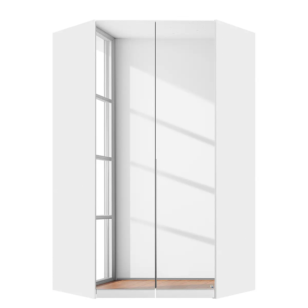Eckschrank Belezza II | Weiß