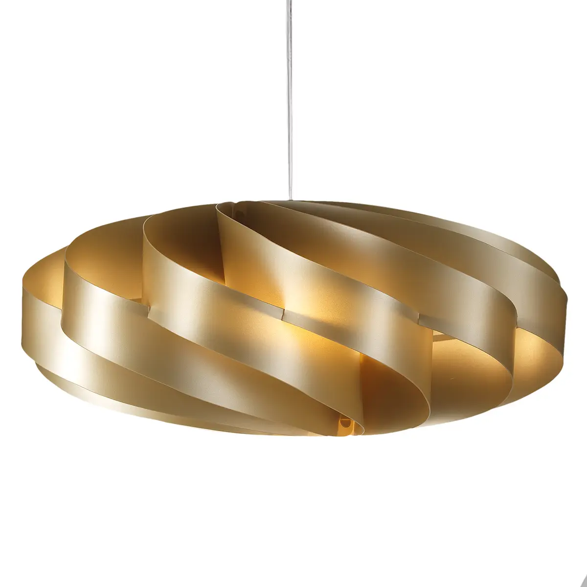 Pendelleuchte Flat III | Gold
