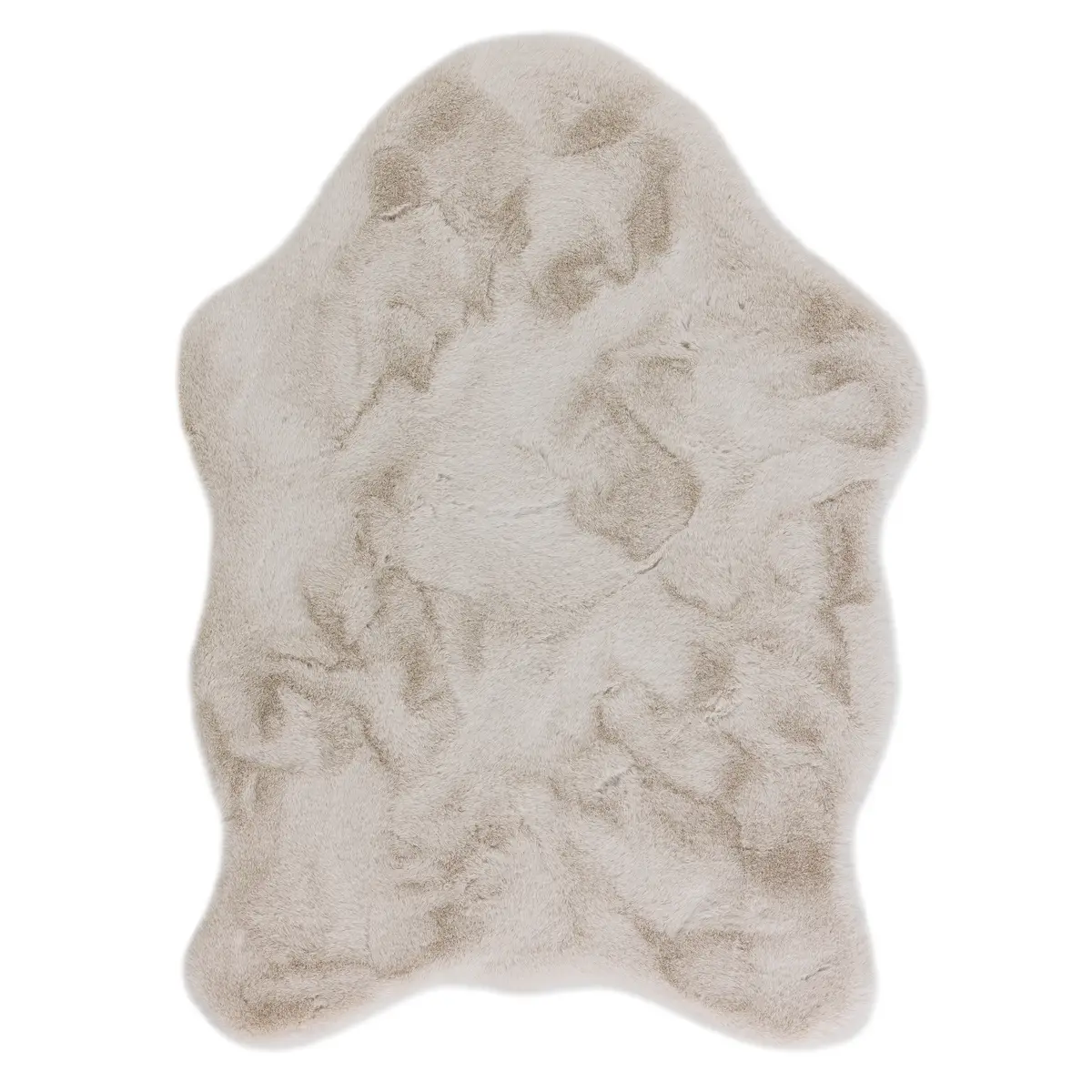 Fellteppich Tender Shape | Beige