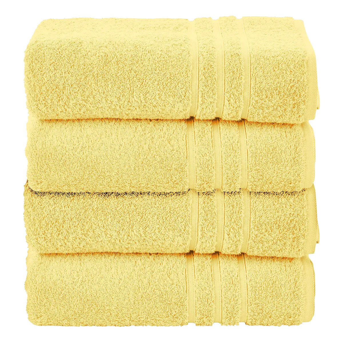 Handtuchset Daily Uni | Gelb