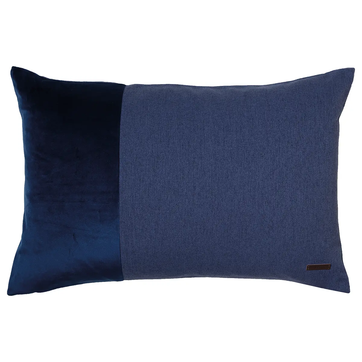 Kissenbezug II Blau/Marineblau 58 x 38cm | Blau