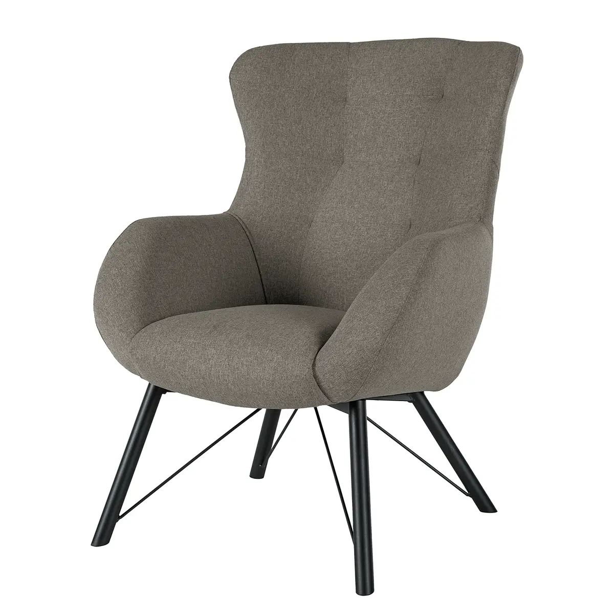Sessel Newfield Grau Webstoff | Grau