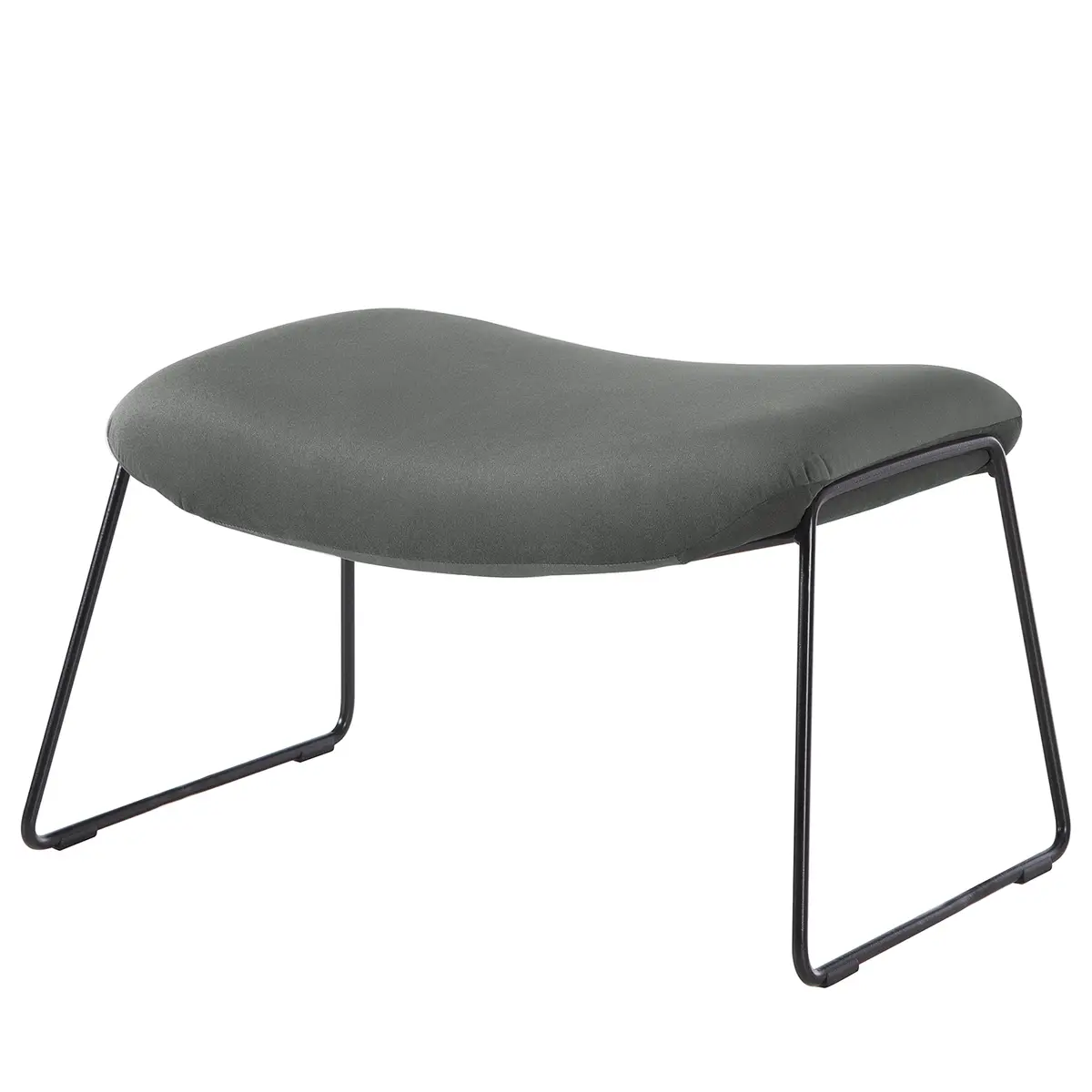 Polsterhocker Culin | Grau