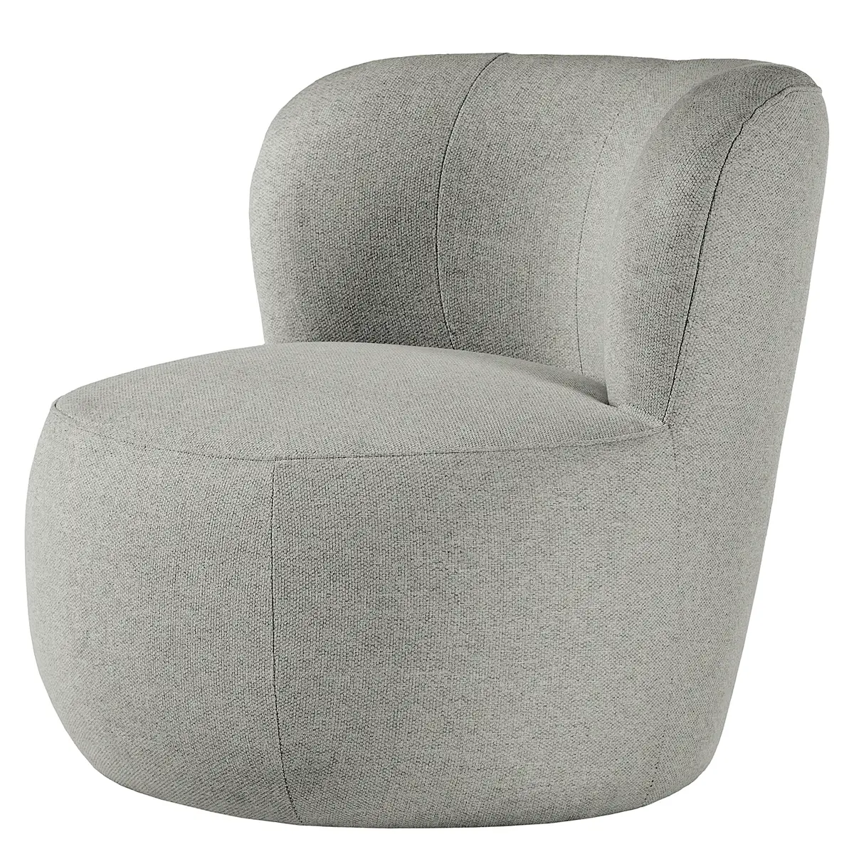 Sessel LOVELOCK Grau Webstoff | Grau