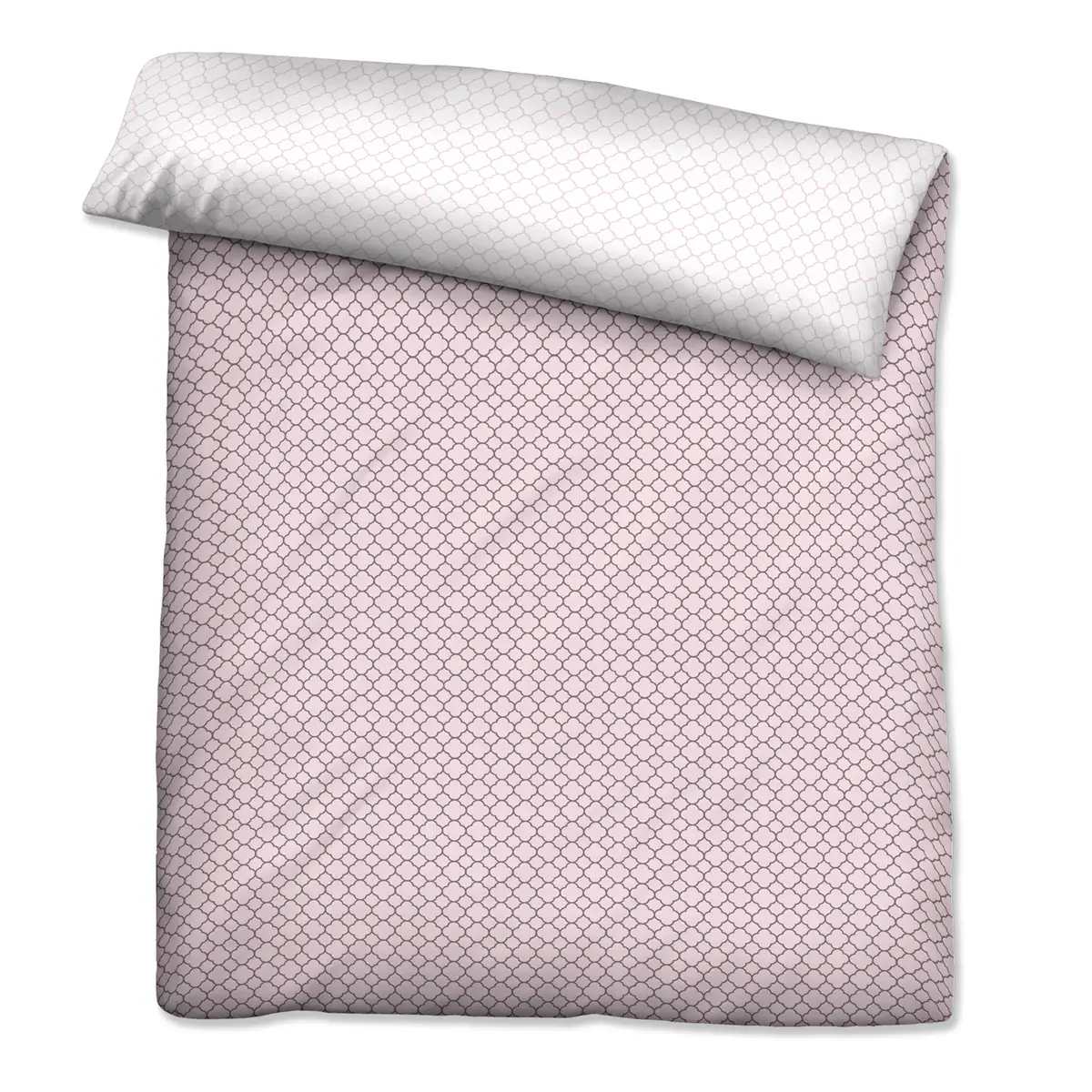 Mako-Satin Bettdeckenbezug 0636045 | Rosa