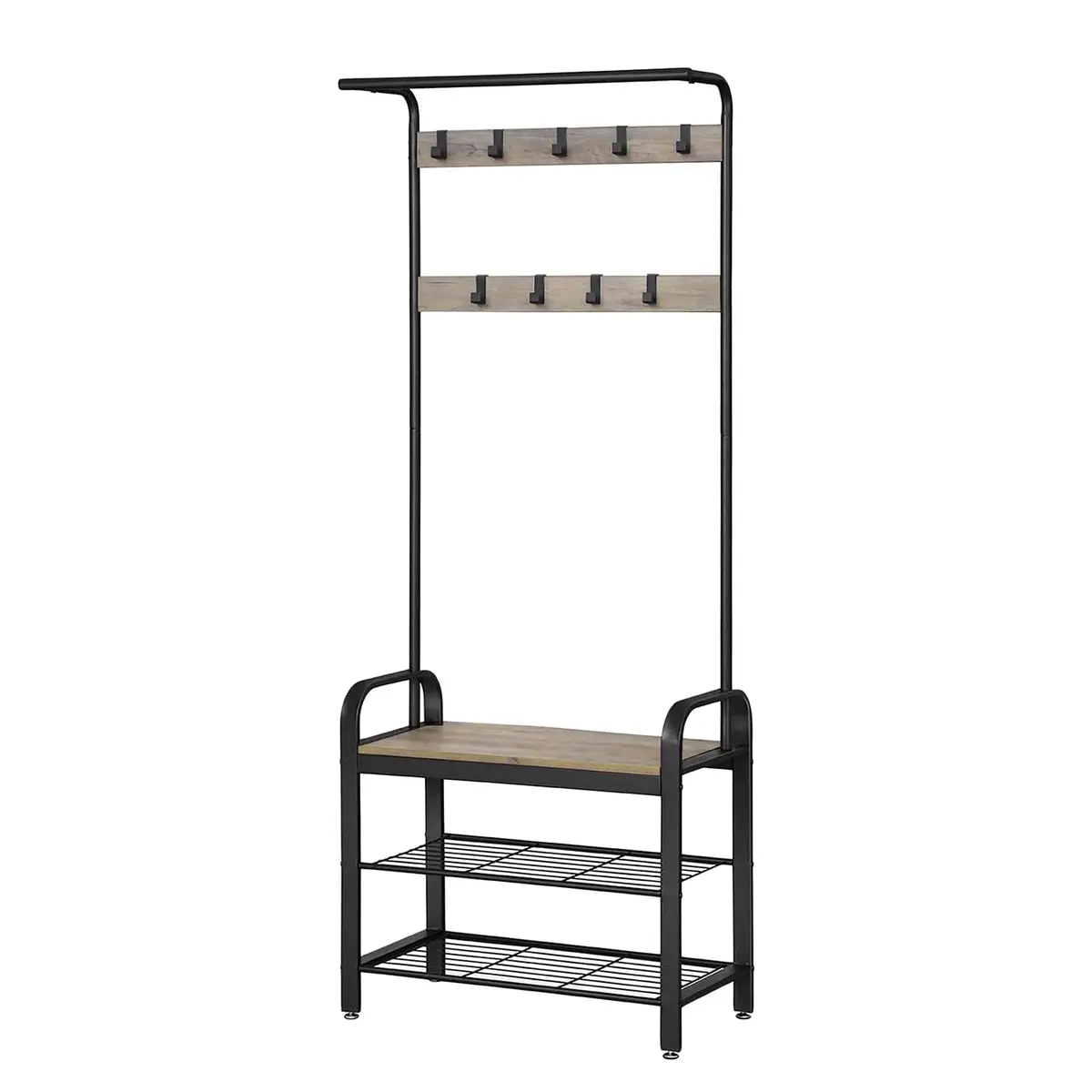 Kompaktgarderobe Westerly | Schwarz