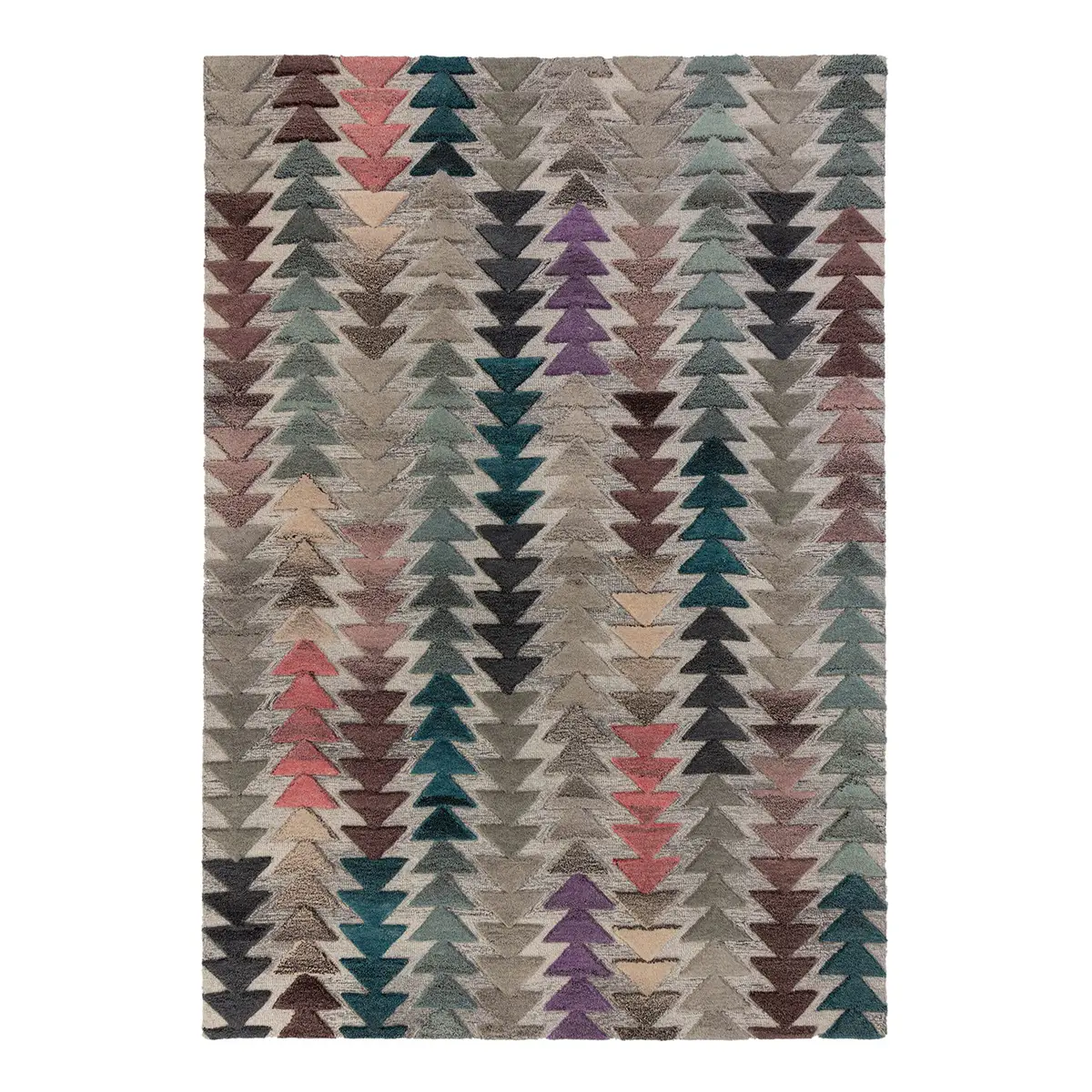 Wollteppich Archer Multicolor 200 x 290cm | Mehrfarbig