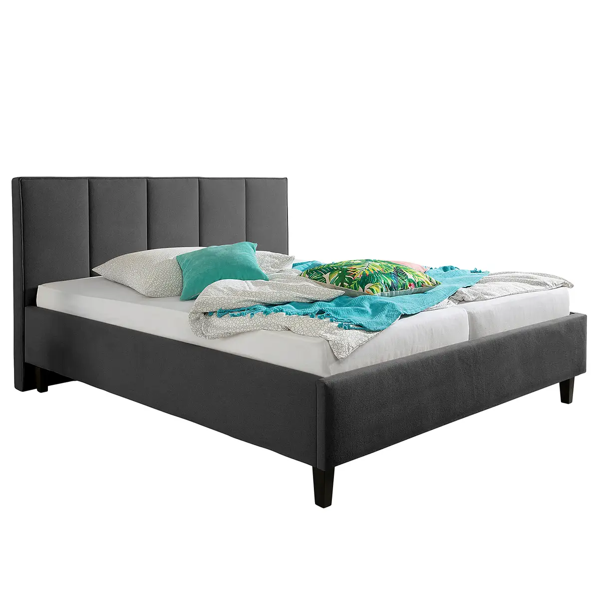 Polsterbett Cape Coral | Grau