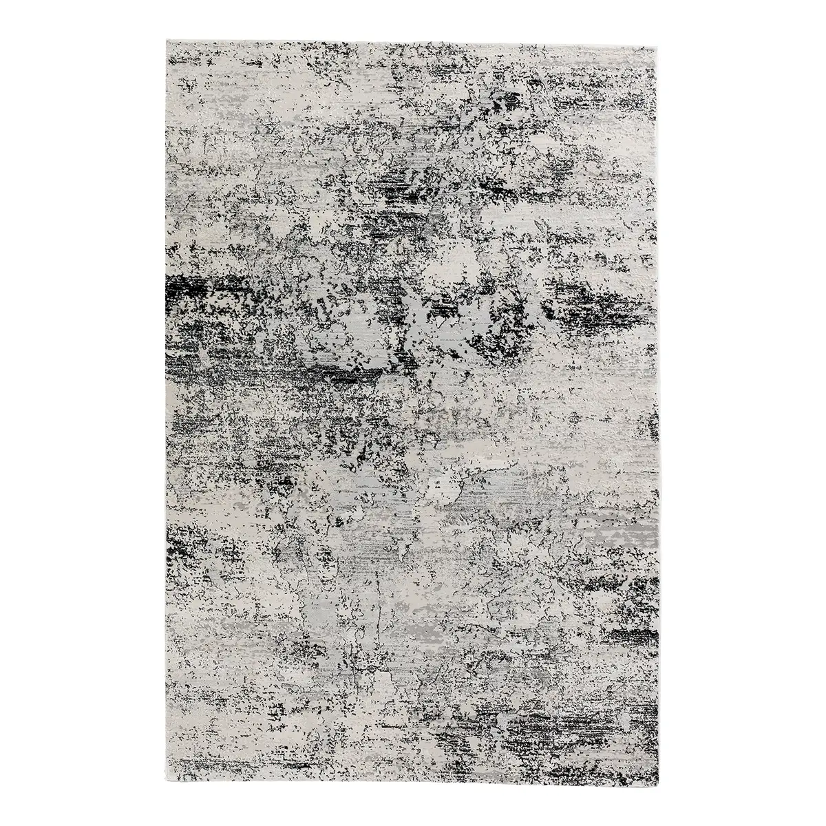 Kurzflorteppich Noa I Beige/Schwarz/Beige 160 x 230cm