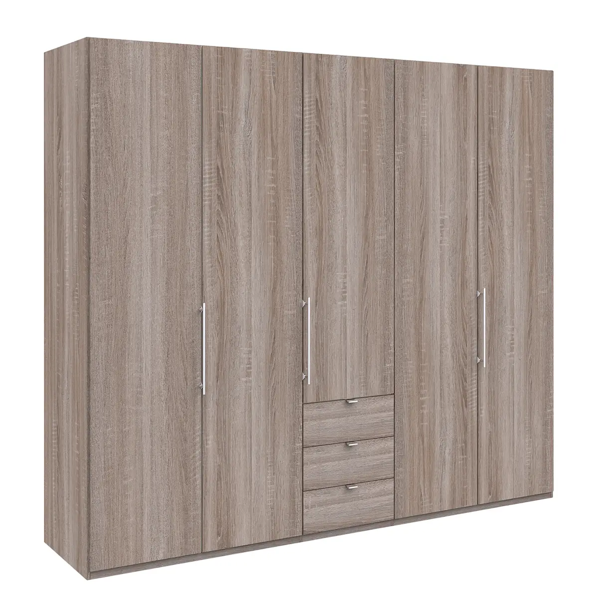Falttürenschrank VI | Braun