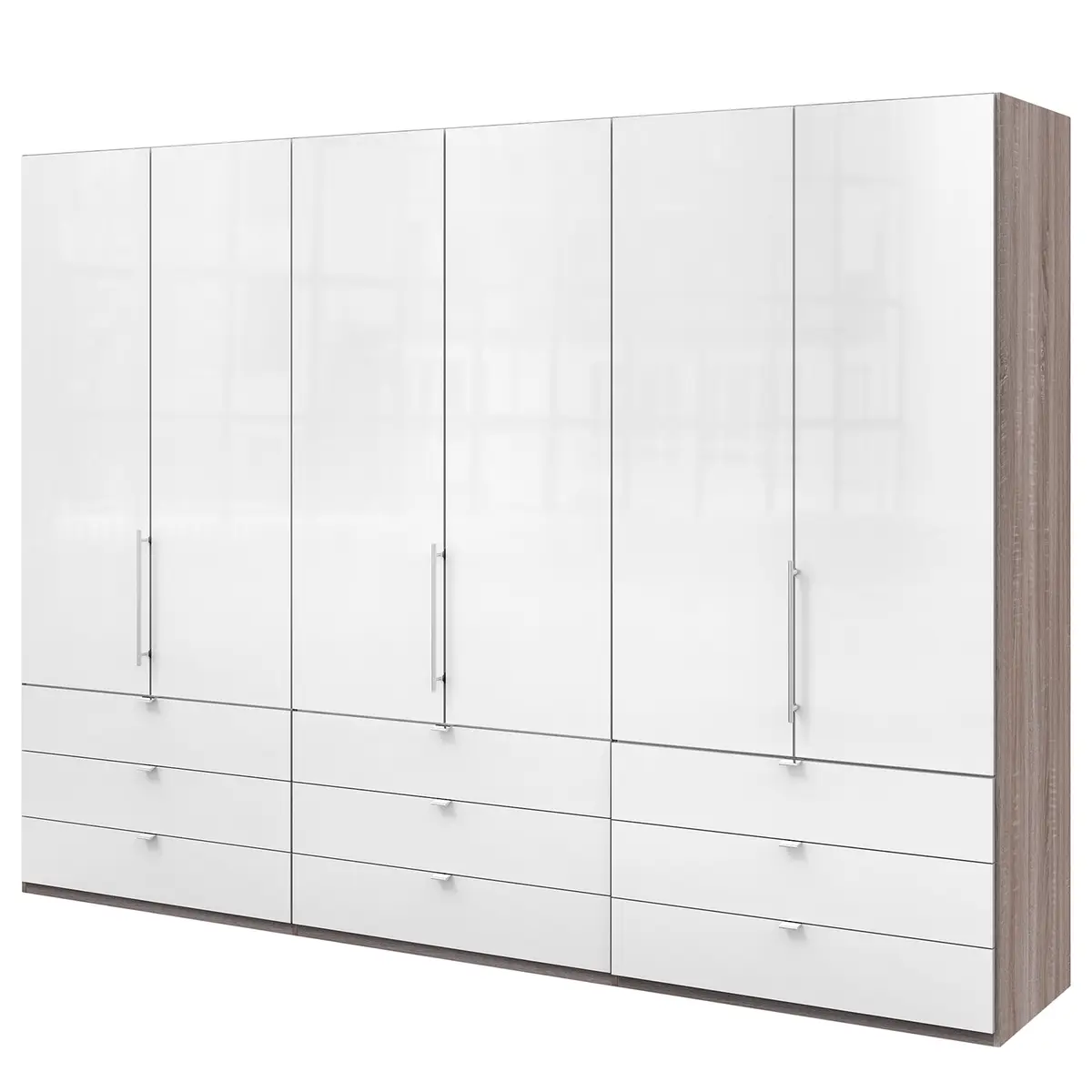 Falttürenschrank II | Braun