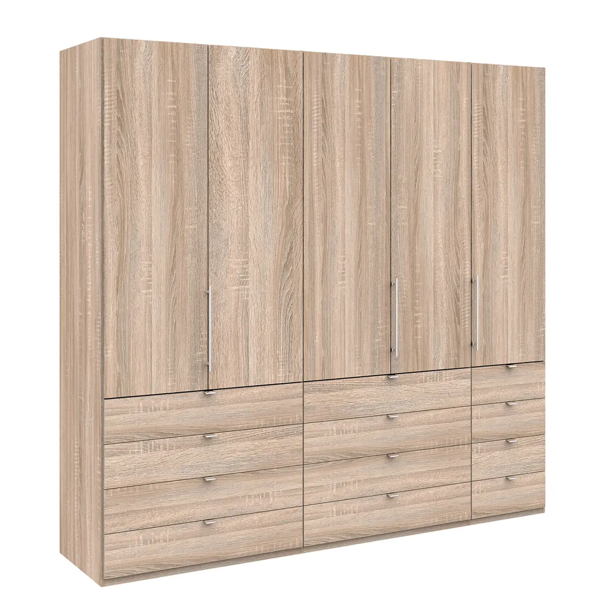 Falttürenschrank II | Braun