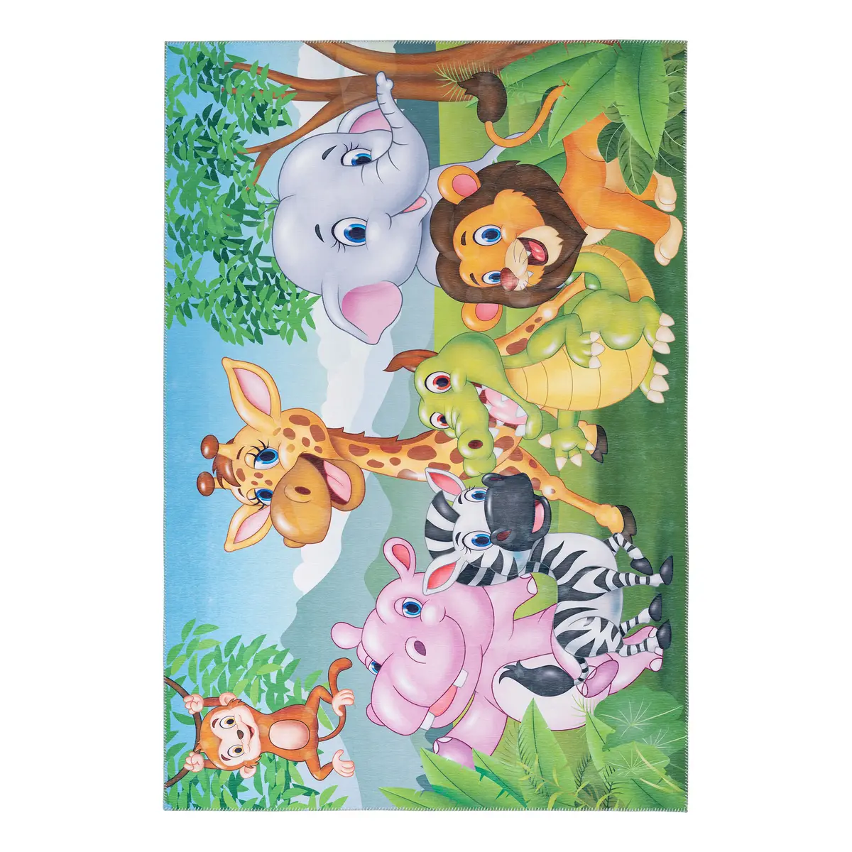 Kinderteppich My Torino Jungle | Mehrfarbig