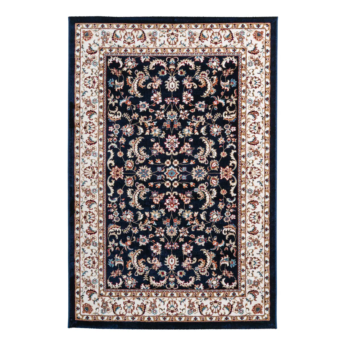 Kurzflorteppich Isfahan II | Blau