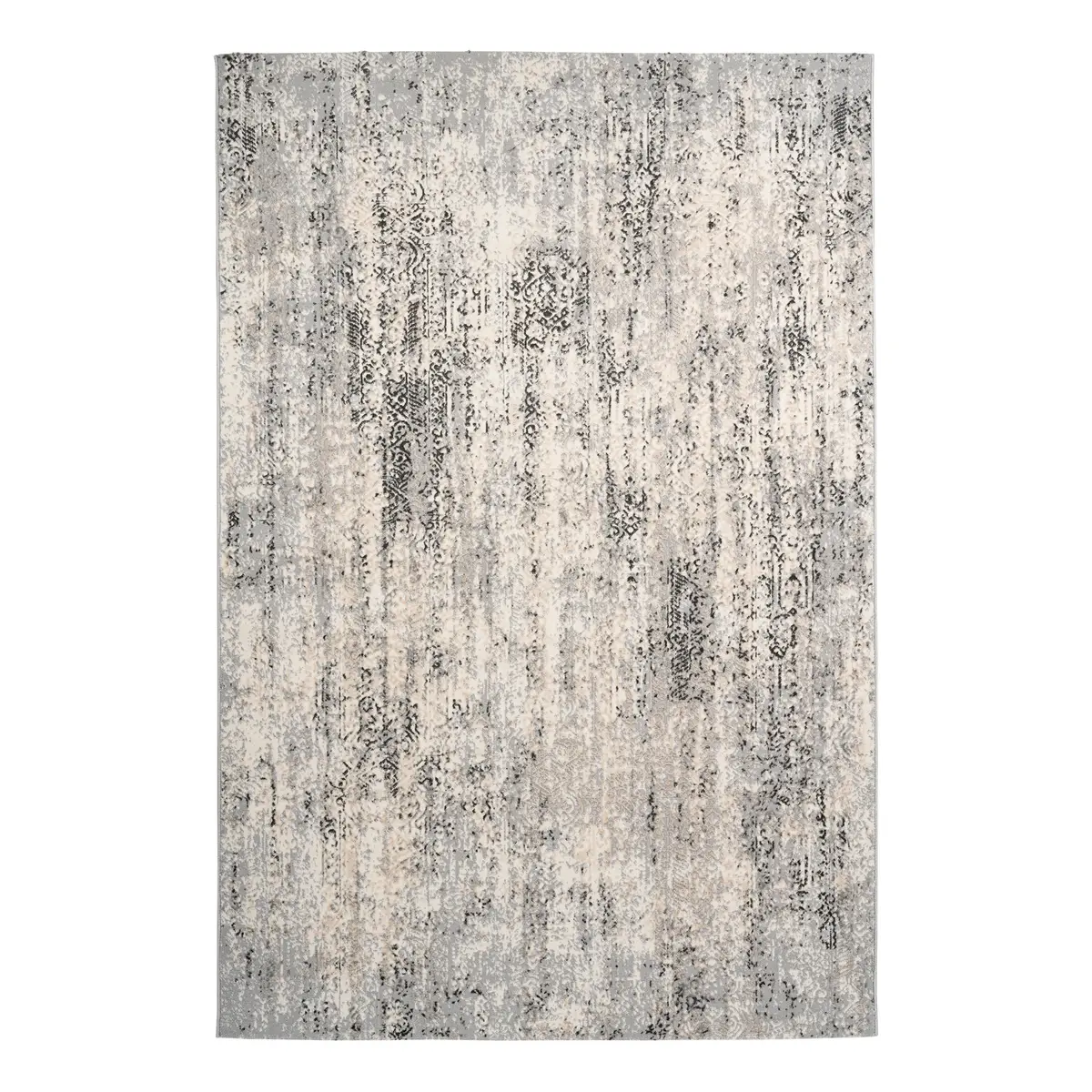 Kurzflorteppich My Salsa III Grau/Grau 160 x 230cm Webstoff