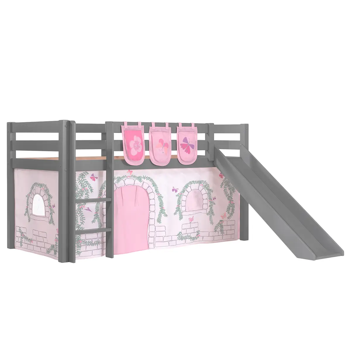 Spielbett Birdy | Grau