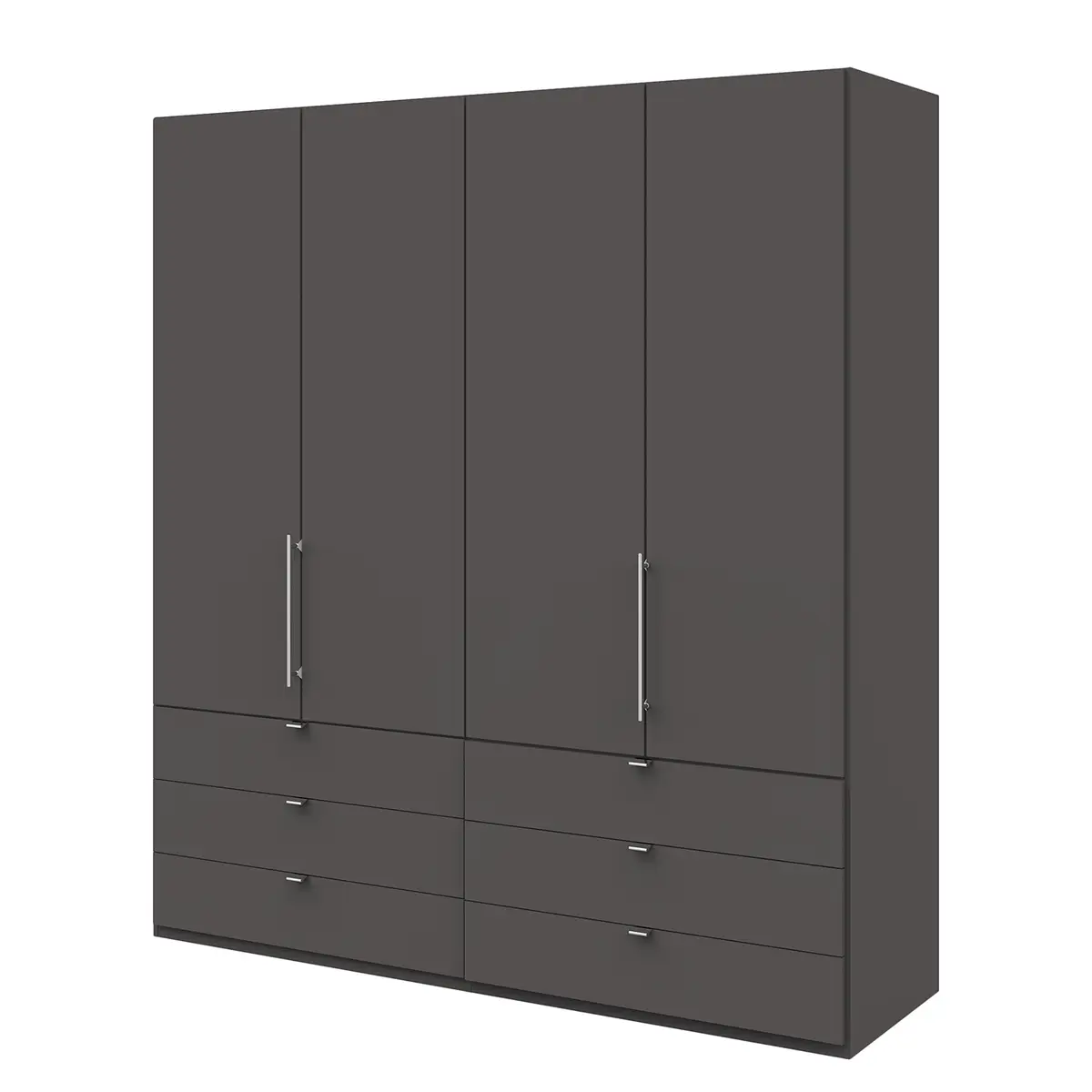 Falttürenschrank II 200 x 216cm Braun/Havanna | Braun