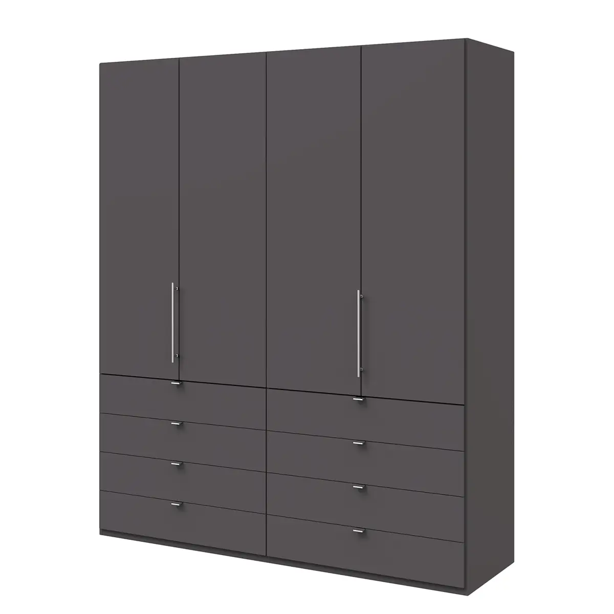 Falttürenschrank II 200 x 236cm Braun/Havanna | Braun