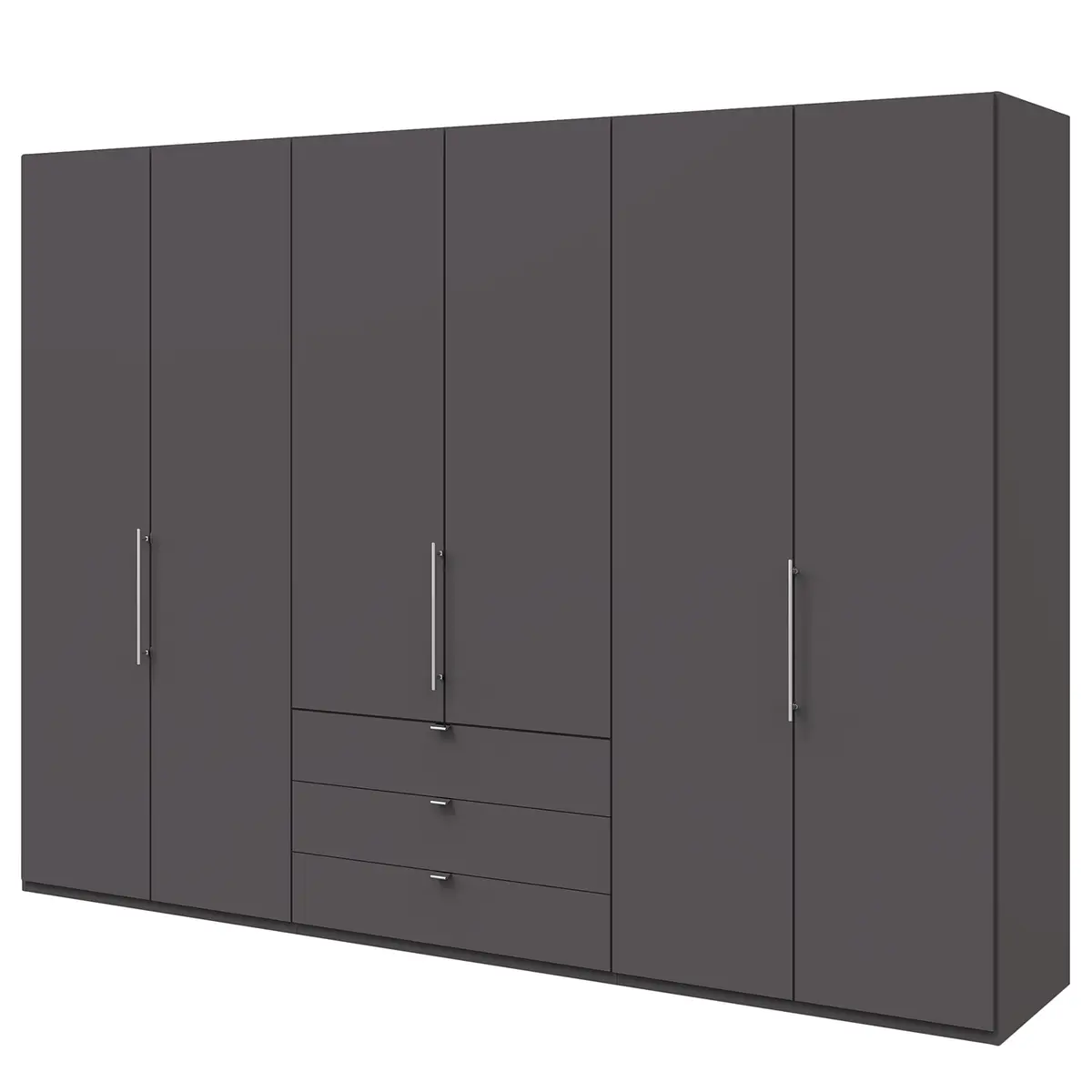 Falttürenschrank III 216cm Braun/Havanna | Braun