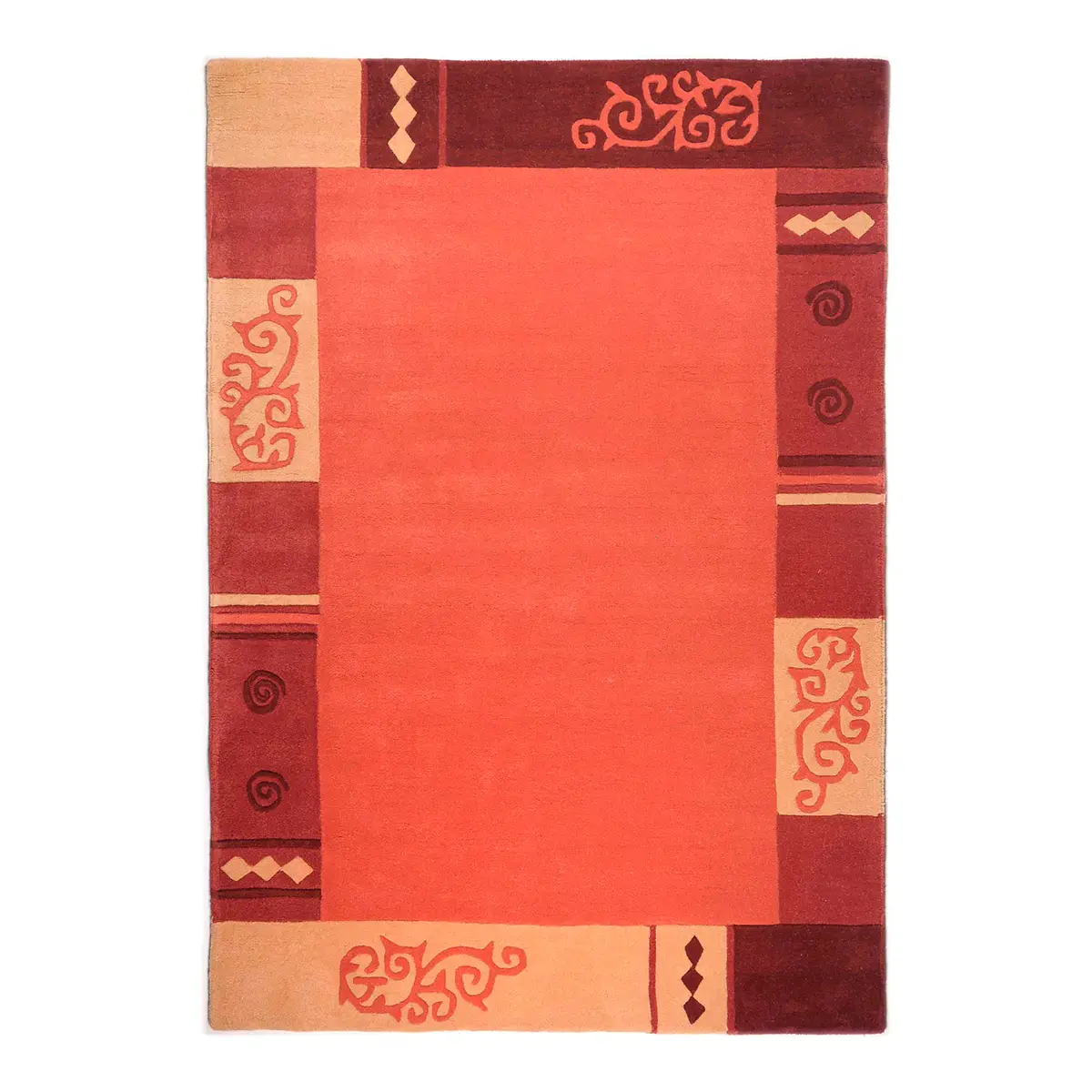 Wollteppich Ambadi | Orange