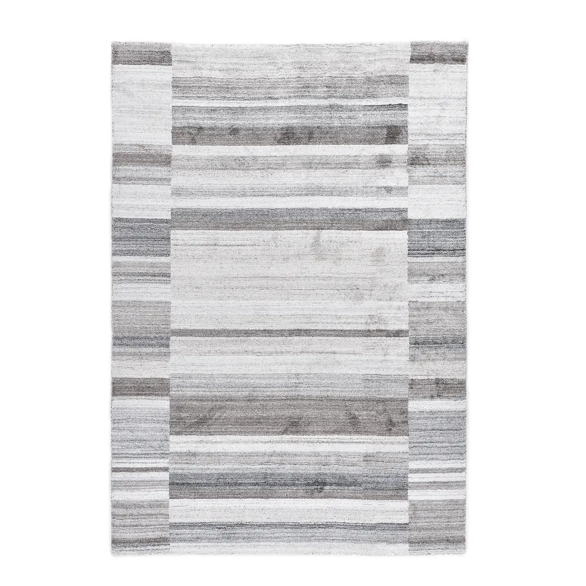 Kurzflorteppich Venice Grau 120 x 180cm | Grau