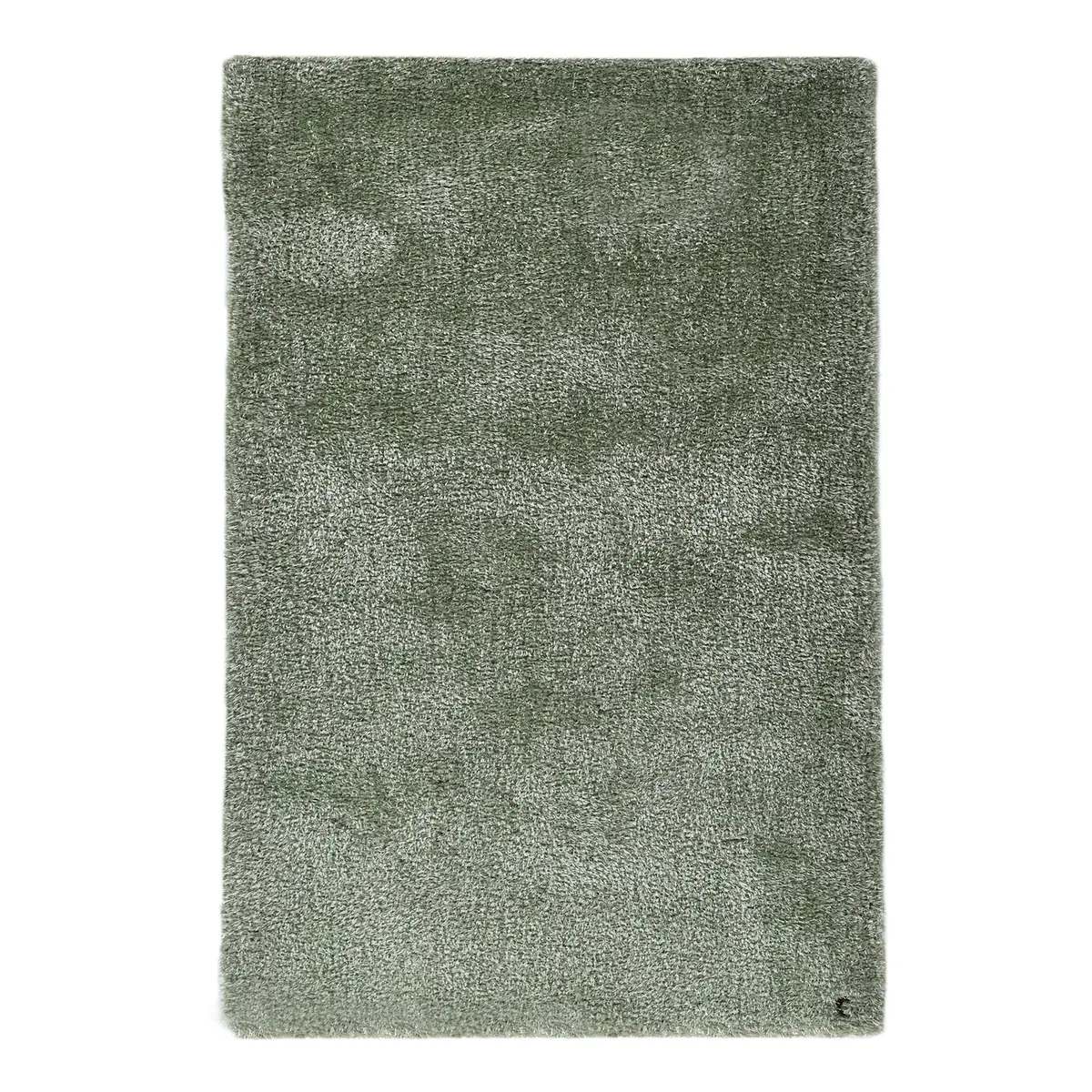 Hochflorteppich Soft I 85 x 155cm Grün/Grün | Grün