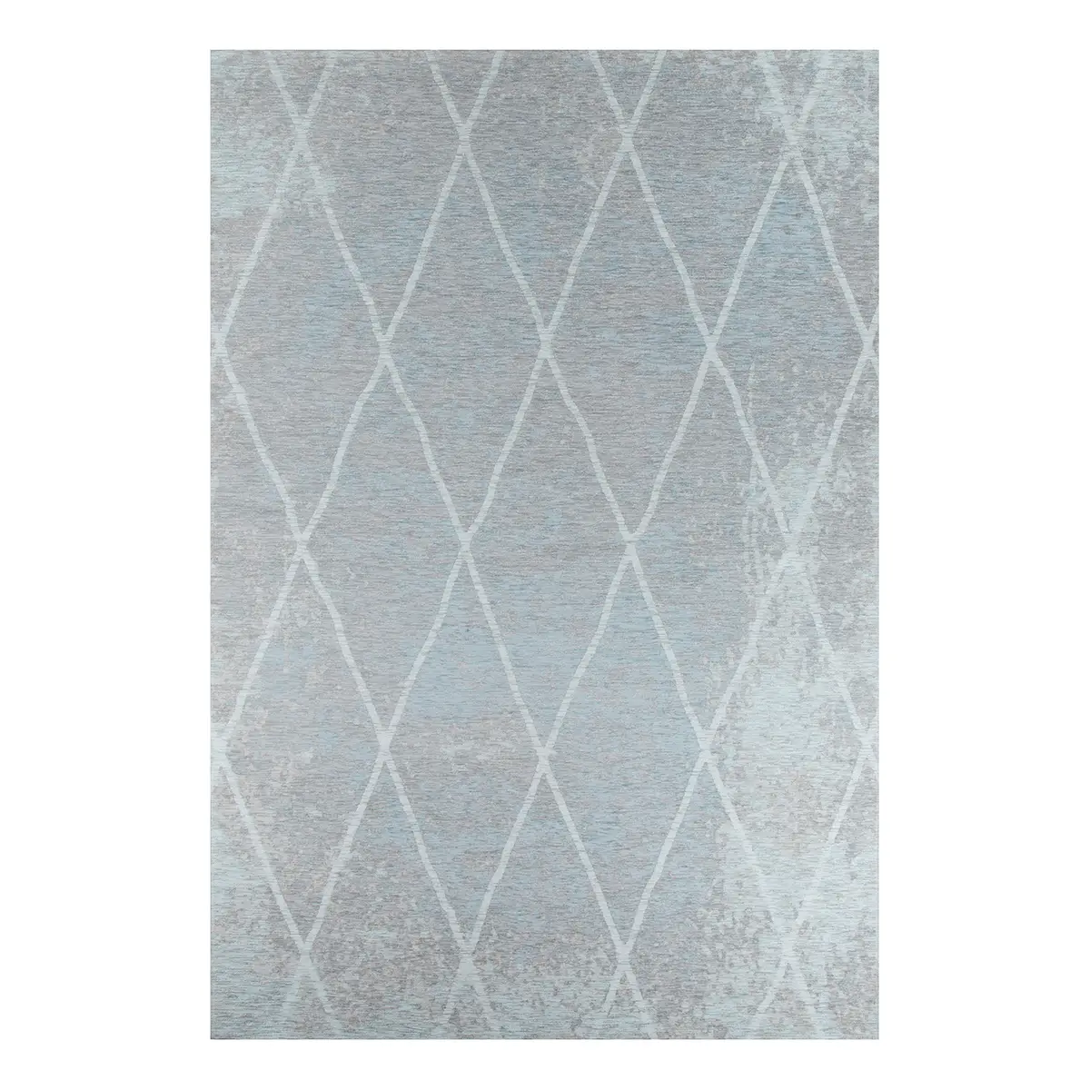 Kurzflorteppich Fine Lines | Blau