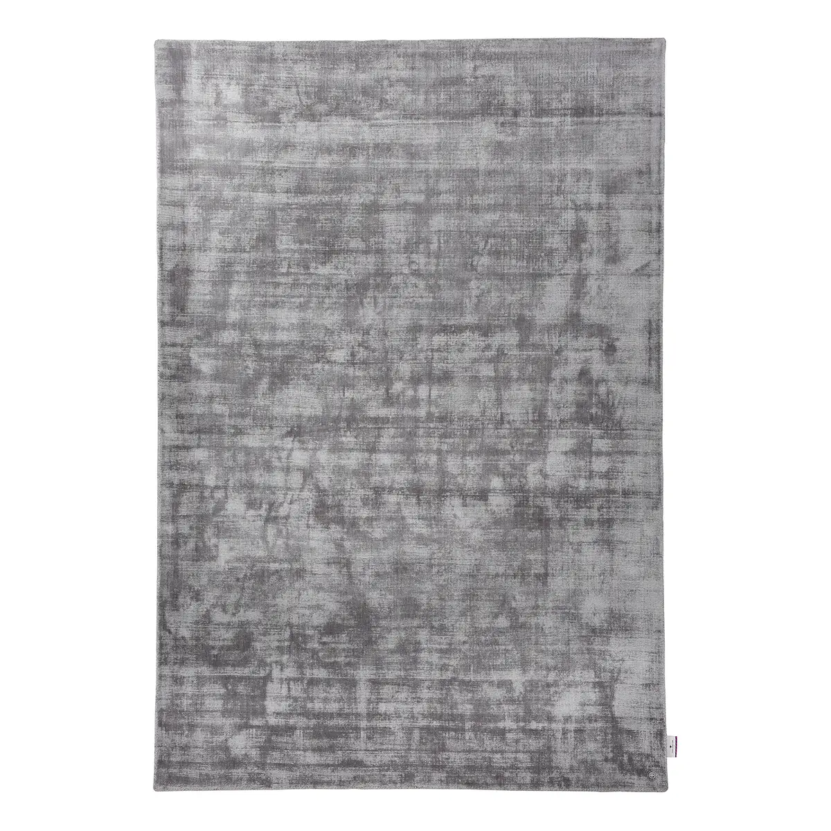 Kurzflorteppich Shine Grau/Grau 190 x 290cm | Grau