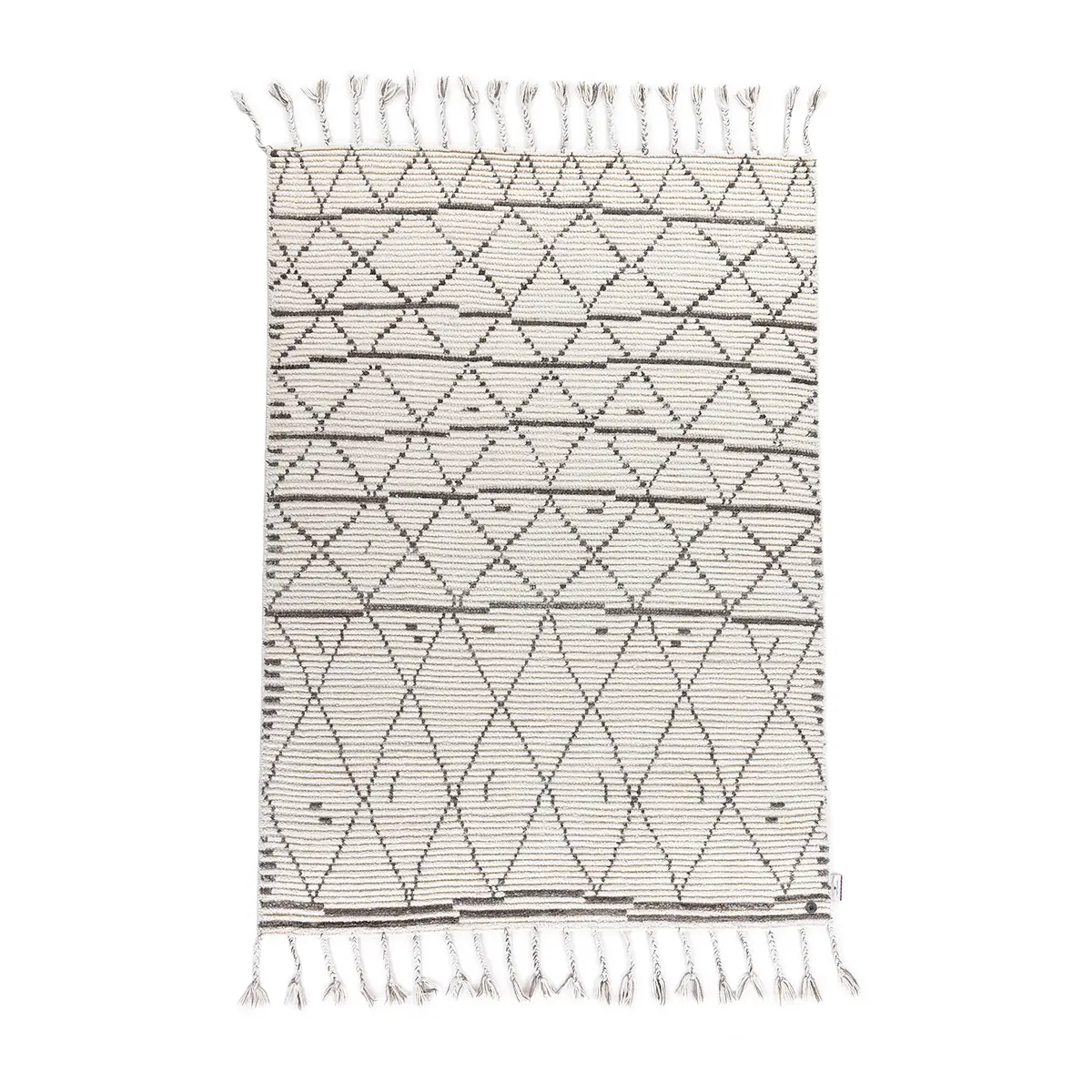 Wollteppich Vintage Nomad Beige 65 x 135cm | Beige