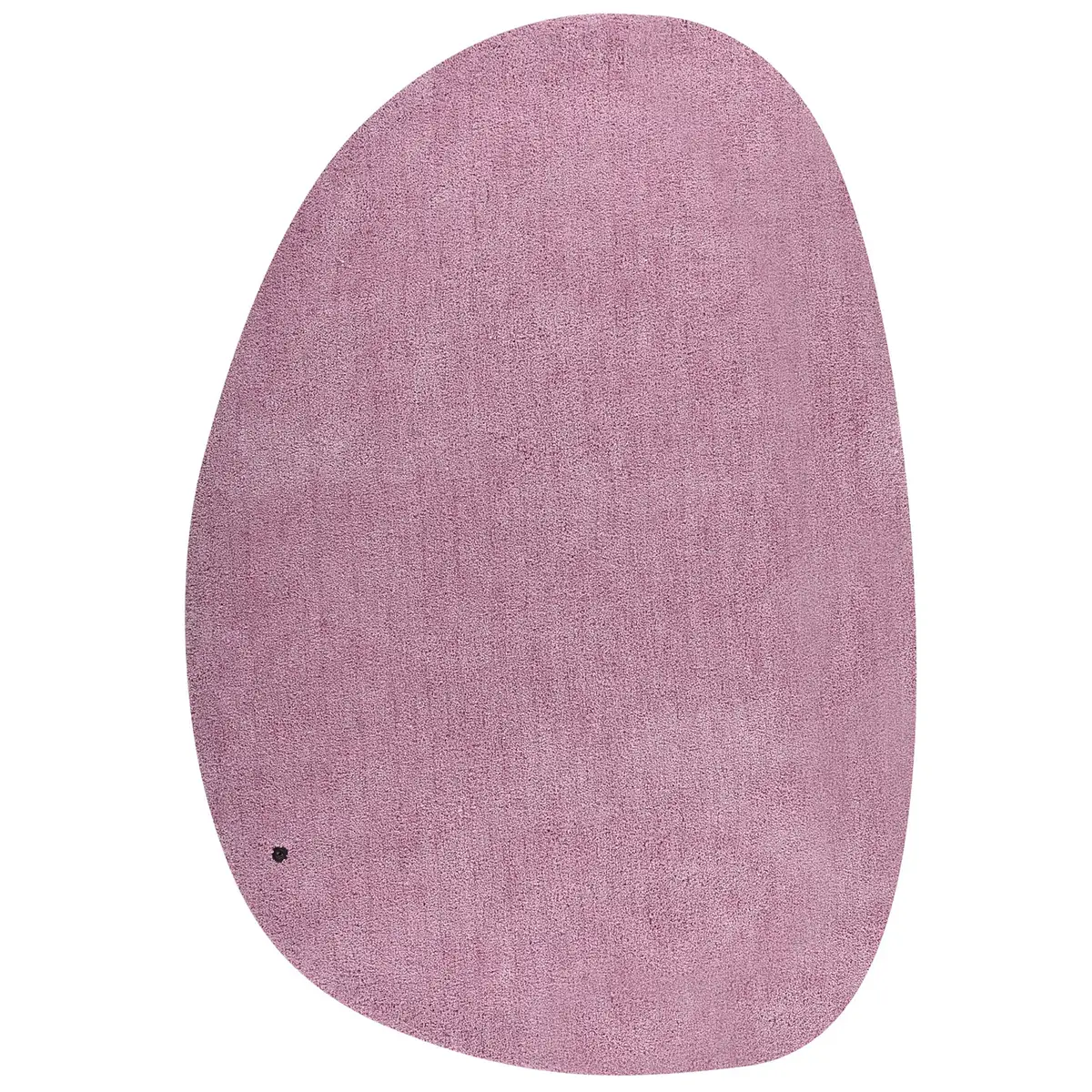 Hochflorteppich Cozy Uni Pebble | Rosa