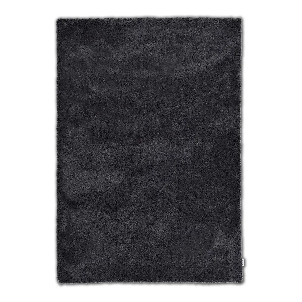 Hochflorteppich Cozy Uni | Schwarz
