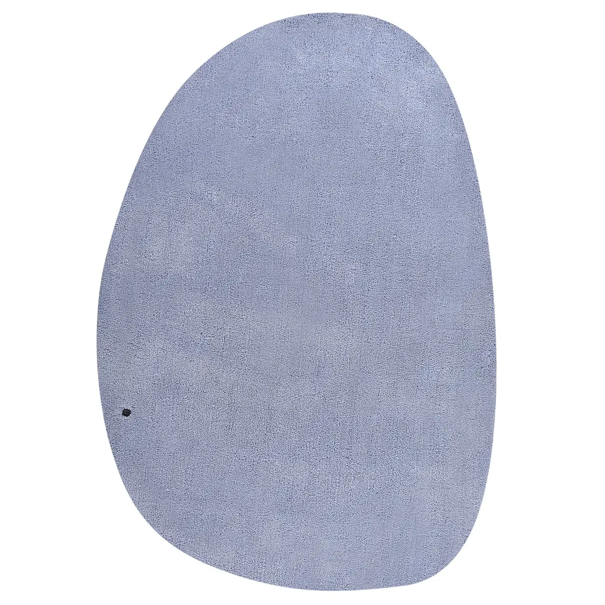 Hochflor Teppich Cozy Uni Pebble | Blau