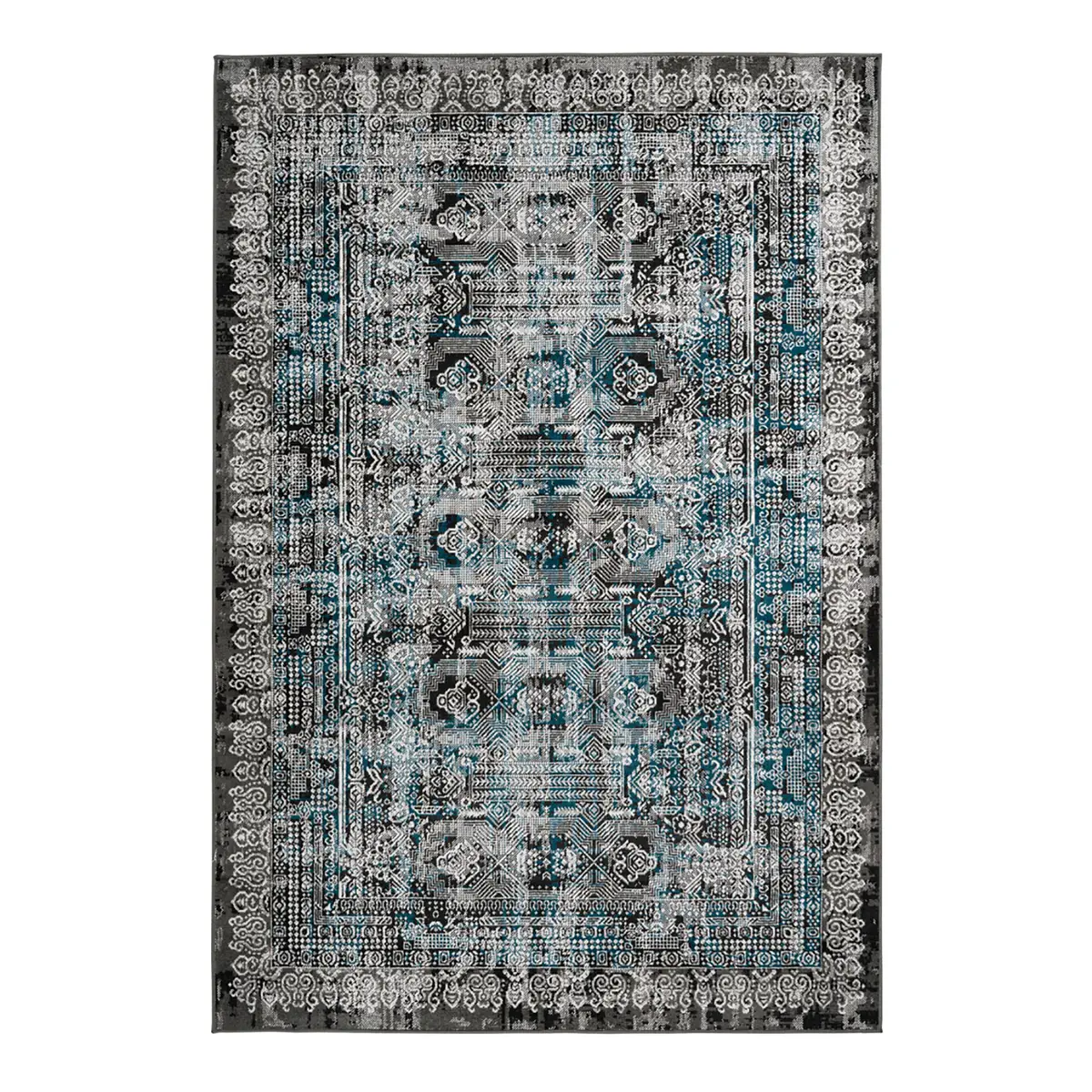 Kurzflorteppich Ariya 525 | Blau