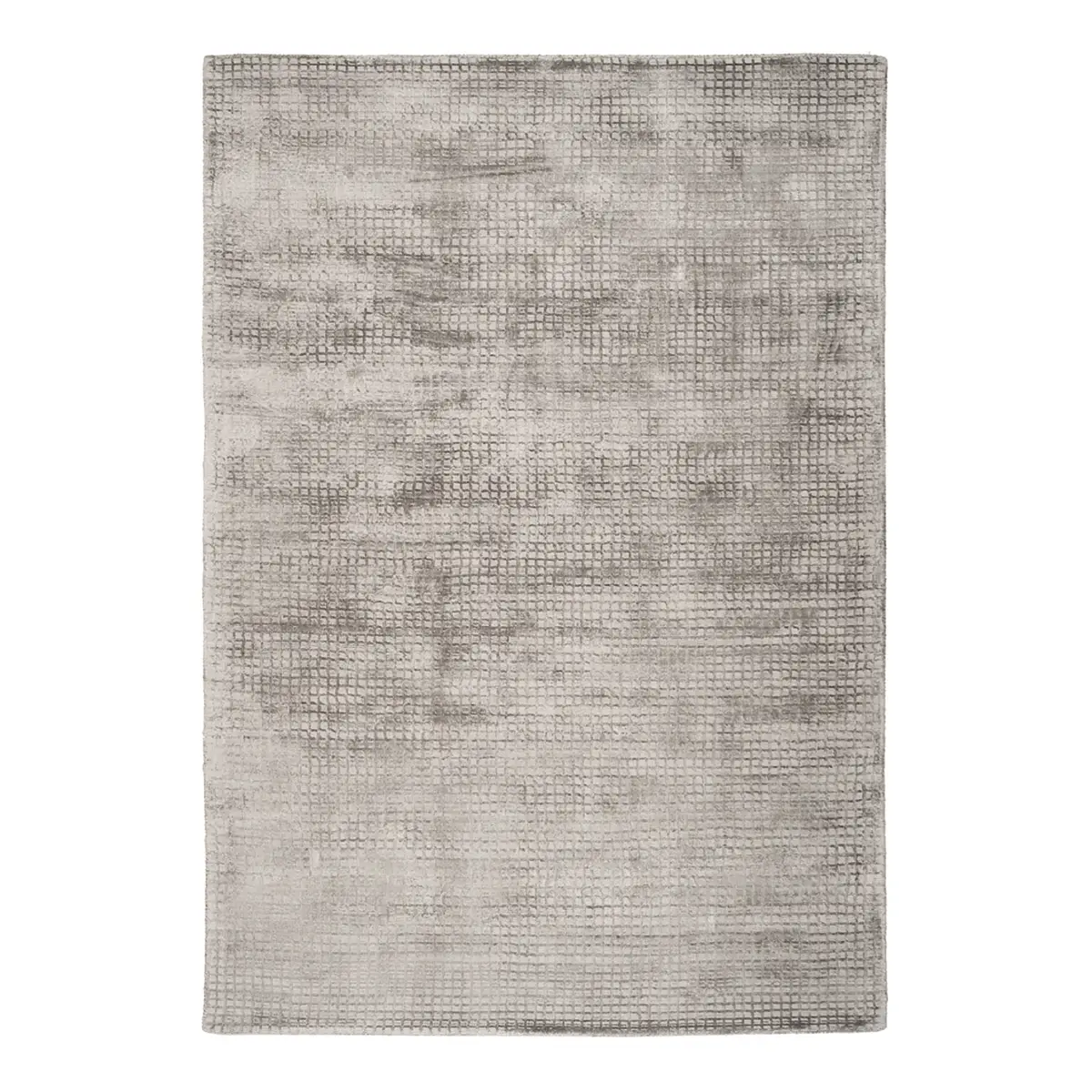 Kurzflorteppich Bridget 125 Silber/Silber 80 x 150cm | Silber