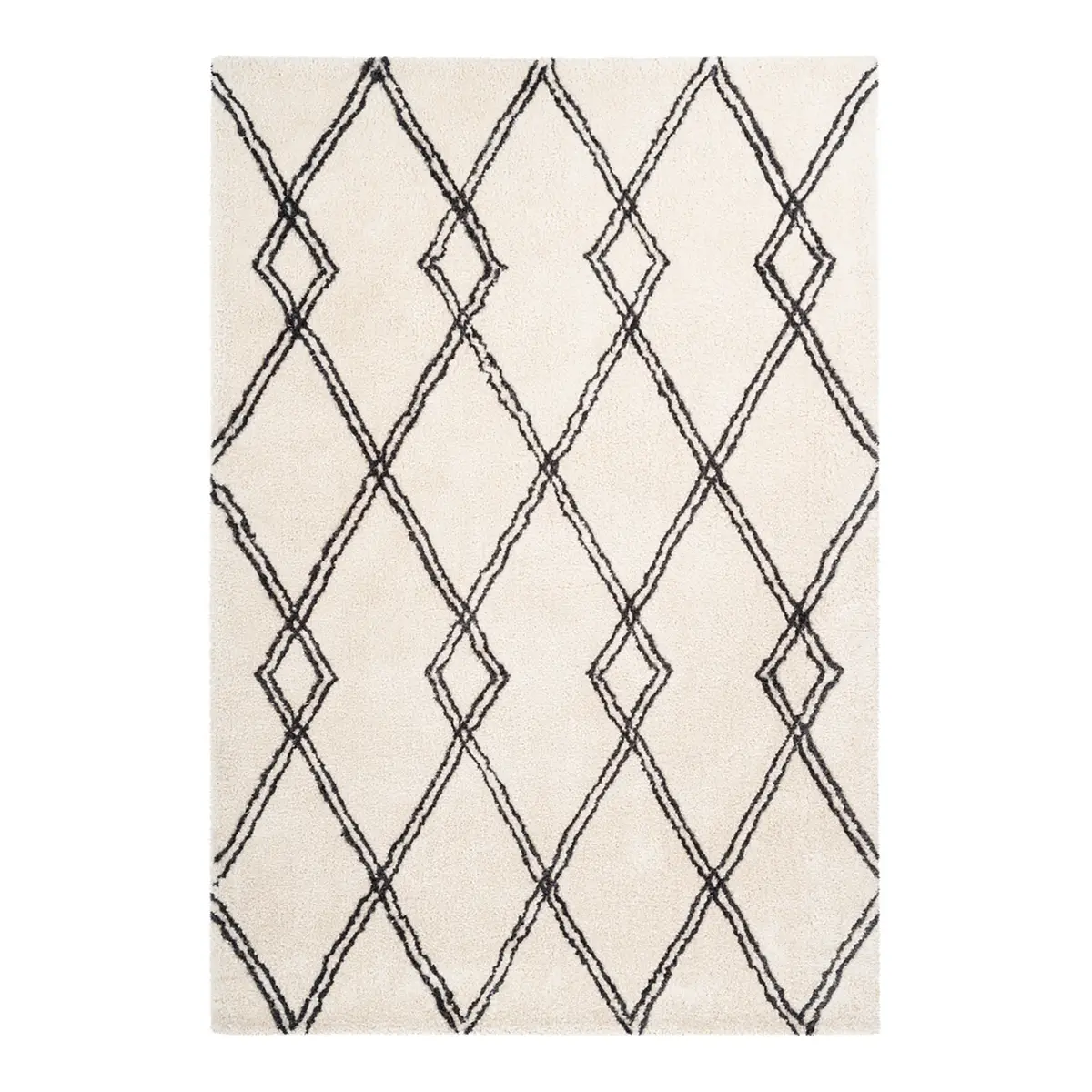 Kurzflorteppich Orlando 125 Grau/Beige 200 x 290cm | Grau